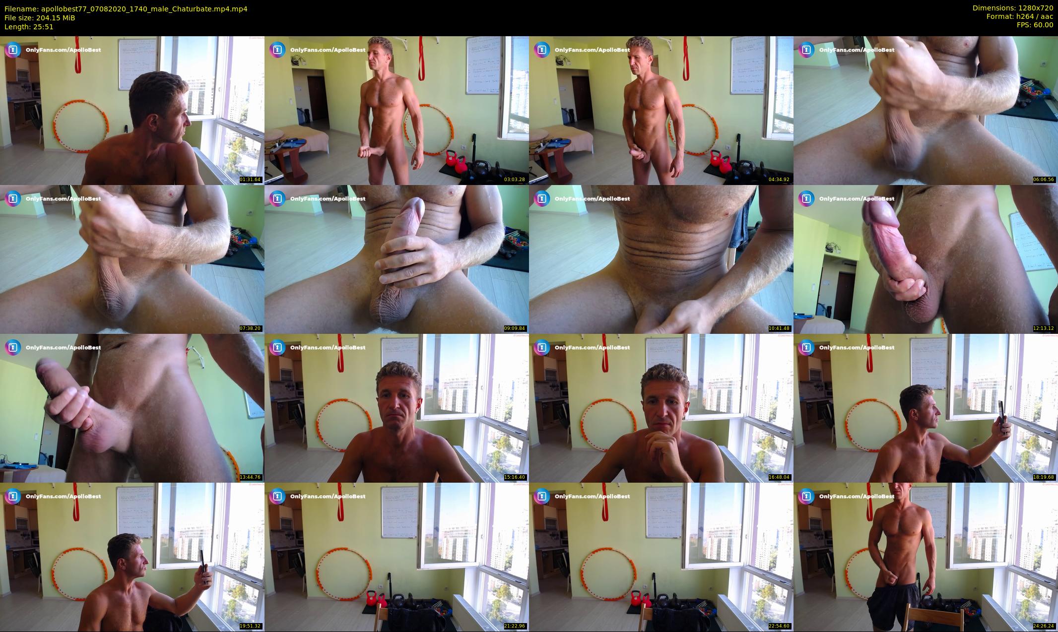 apollobest77 — 26 minute Chaturbate male cam show recording, 720p, Aug 7, 2020