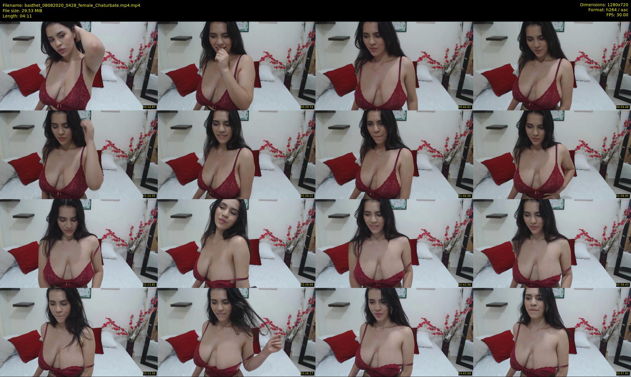 basthet — 5 minute Chaturbate female cam show recording, 720p, Aug 8, 2020