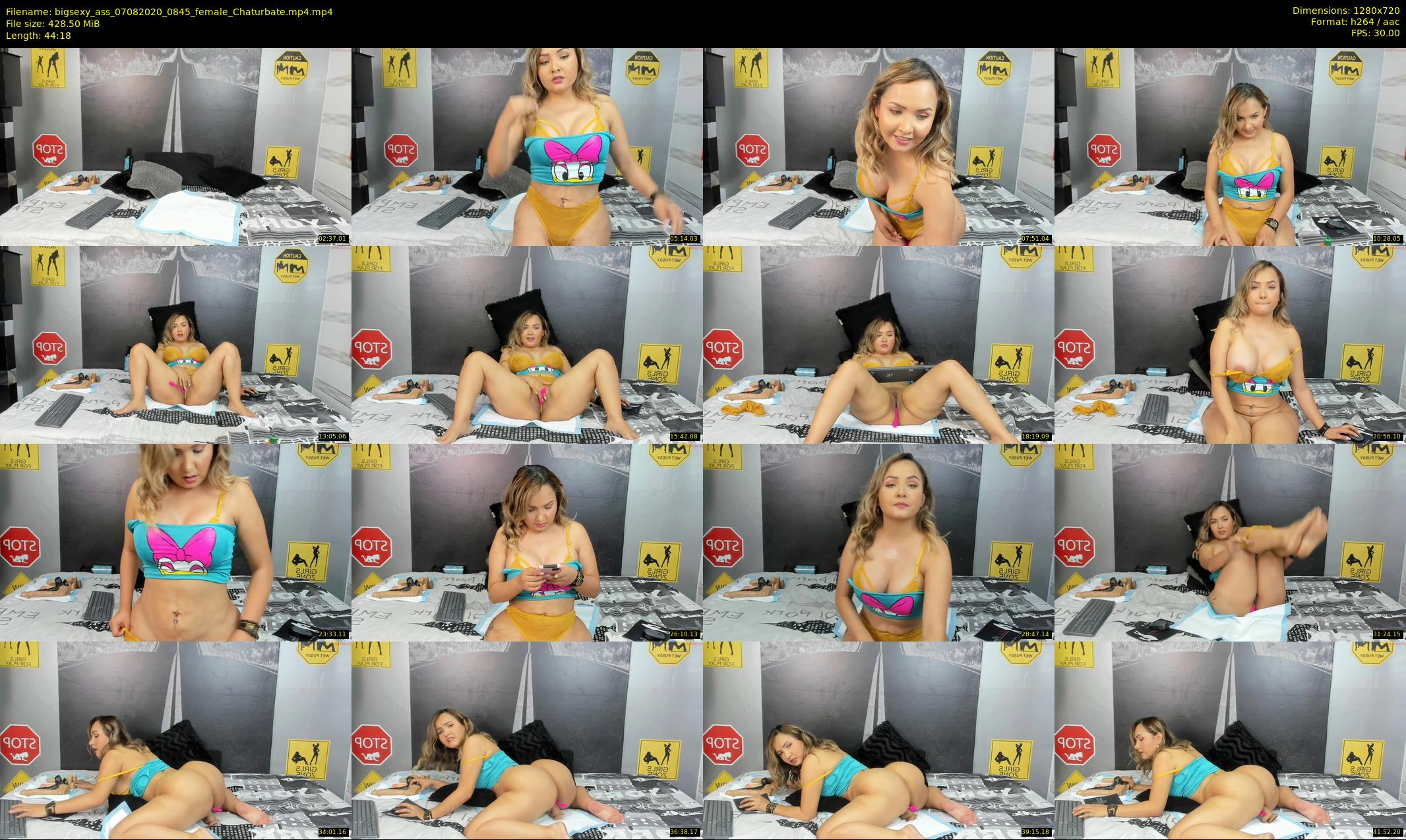 bigsexy_ass — 45 minute Chaturbate female cam show recording, 720p, Aug 7, 2020