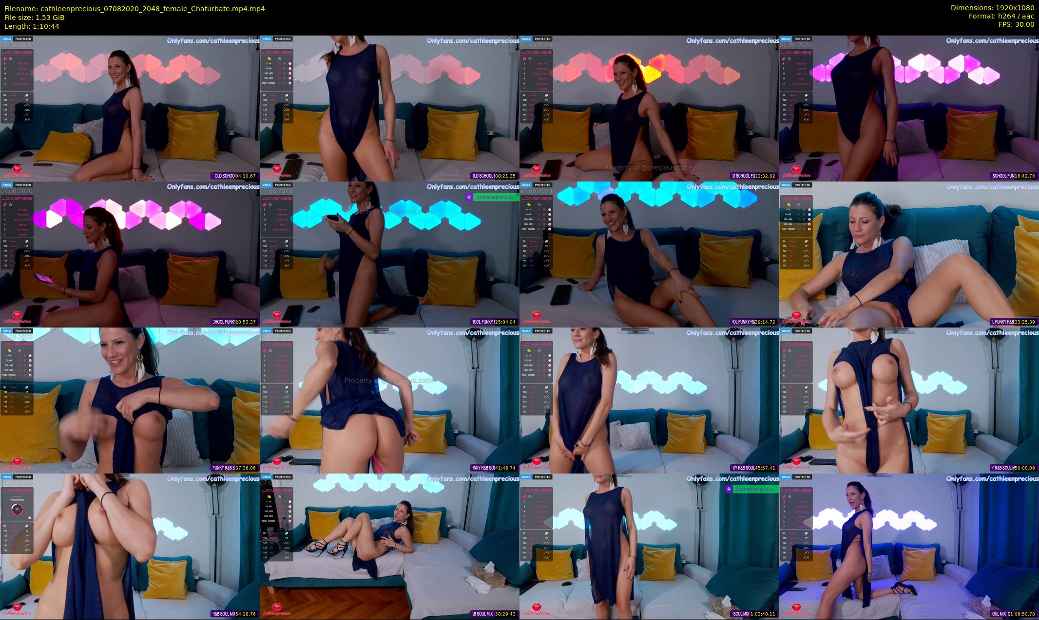 cathleenprecious — 71 minute Chaturbate female cam show recording, 1080p, Aug 7, 2020