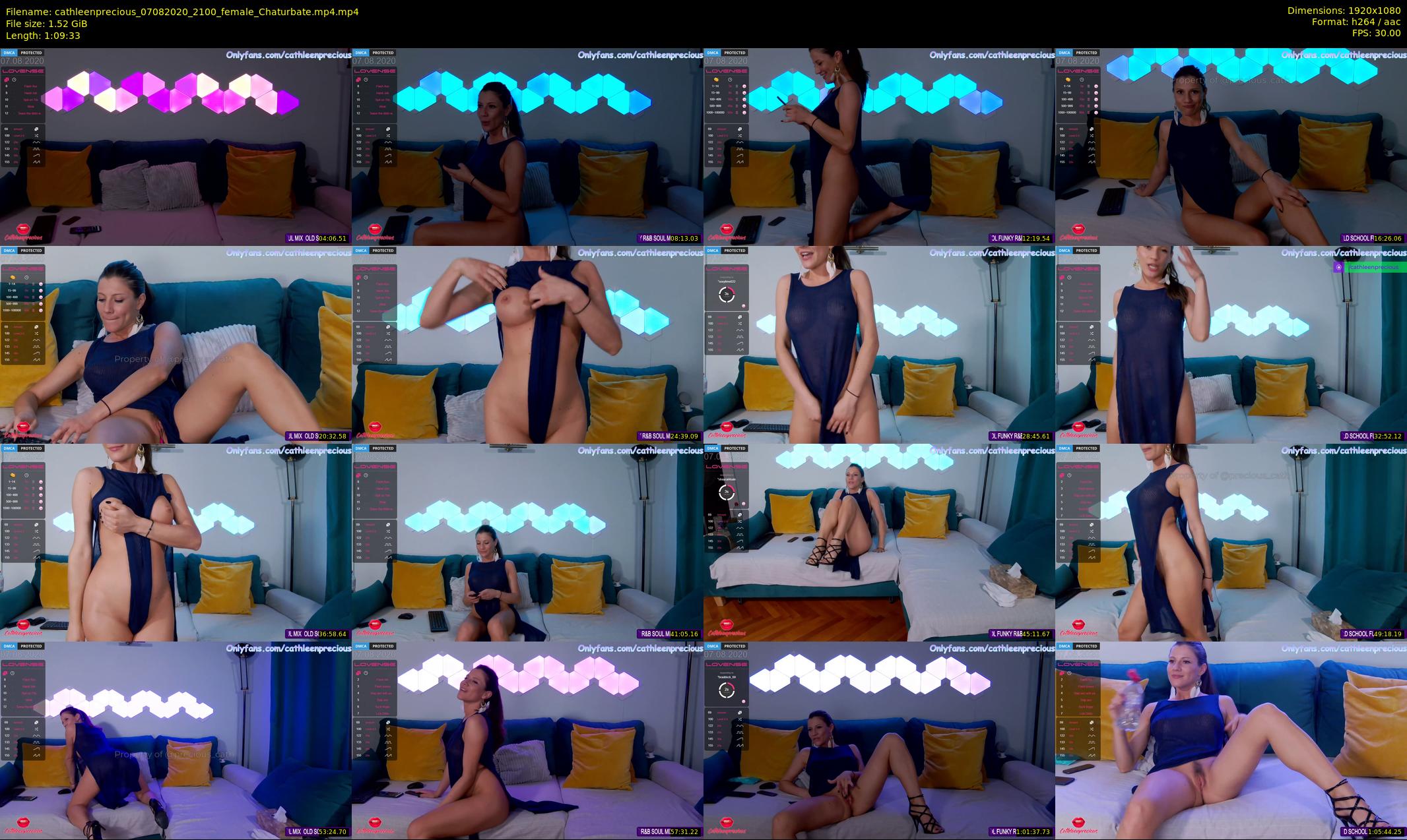 cathleenprecious — 70 minute Chaturbate female cam show recording, 1080p, Aug 7, 2020