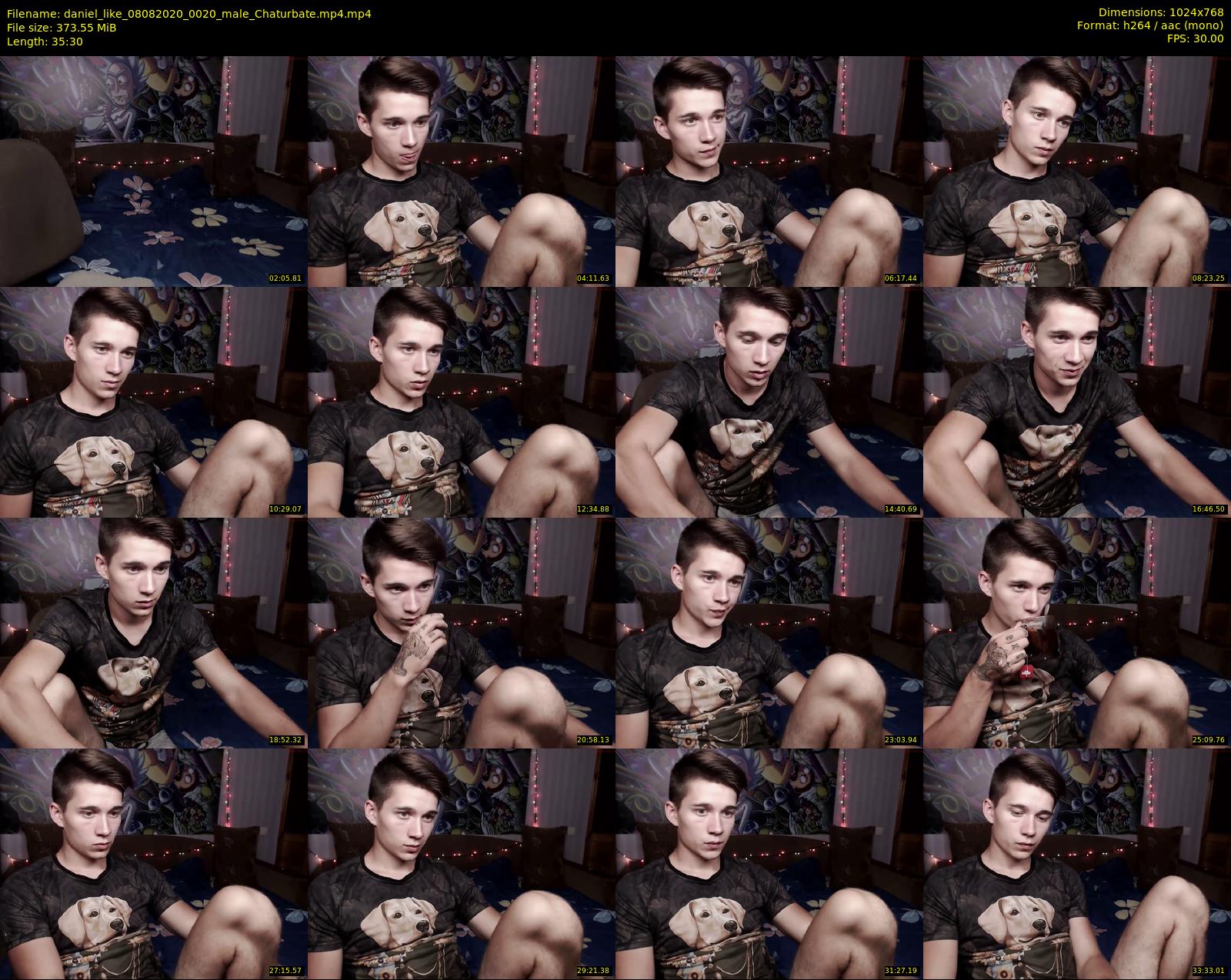 daniel_like — 36 minute Chaturbate male cam show recording, 720p, Aug 8, 2020