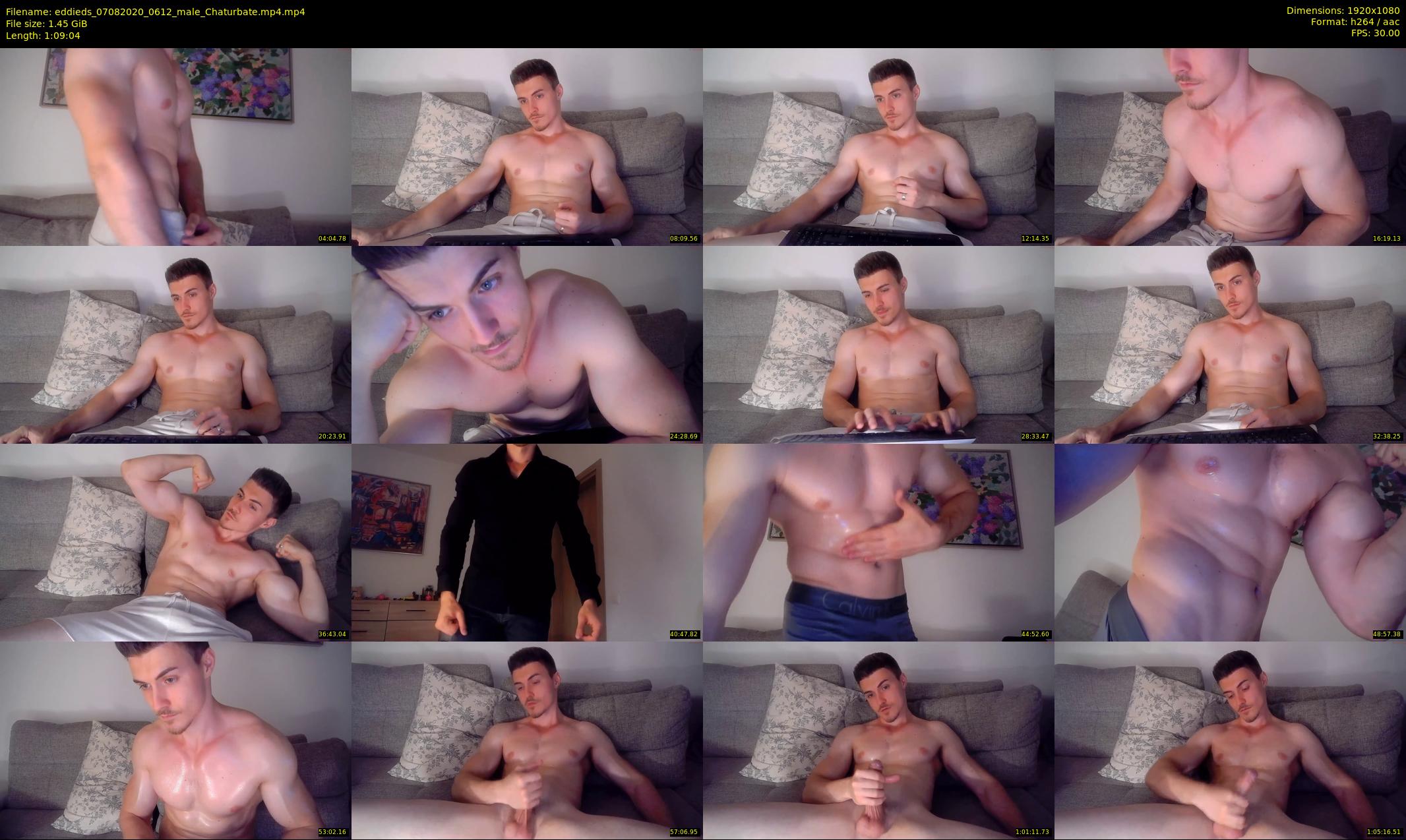eddieds — 70 minute Chaturbate male cam show recording, 1080p, Aug 7, 2020