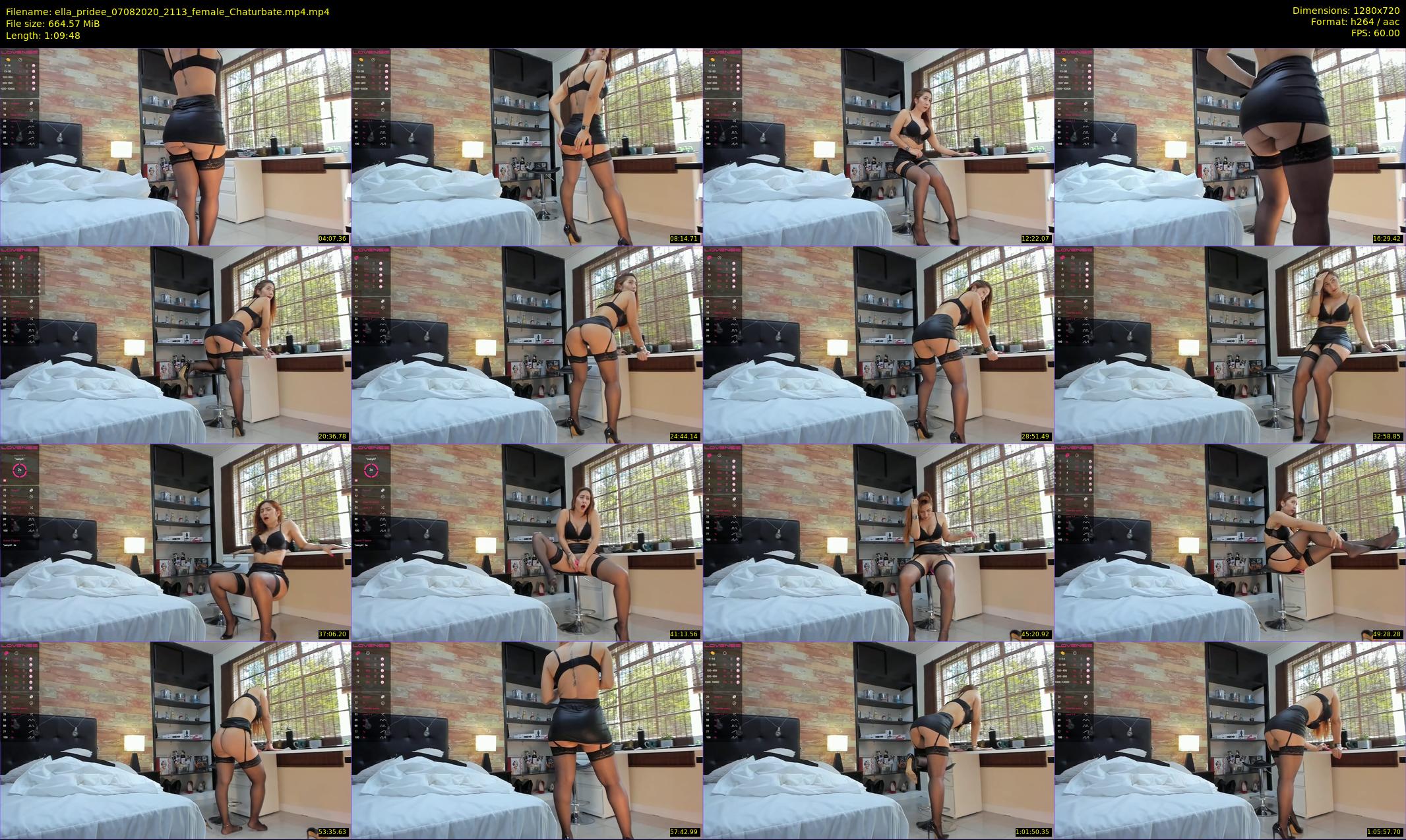 ella_pridee — 70 minute Chaturbate female cam show recording, 720p, Aug 7, 2020