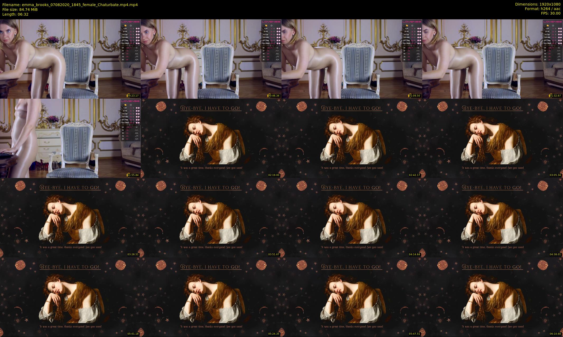 emma_brooks — 7 minute Chaturbate female cam show recording, 1080p, Aug 7, 2020