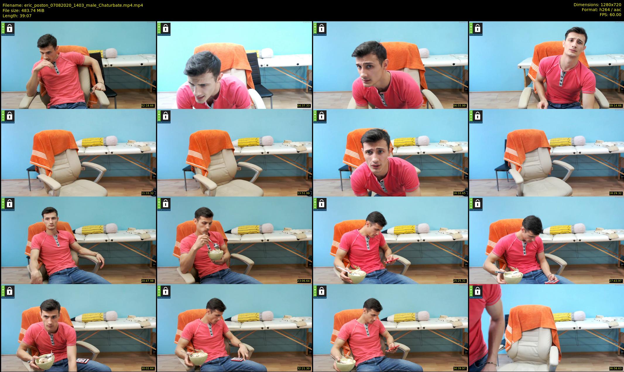 eric_poston — 40 minute Chaturbate male cam show recording, 720p, Aug 7, 2020