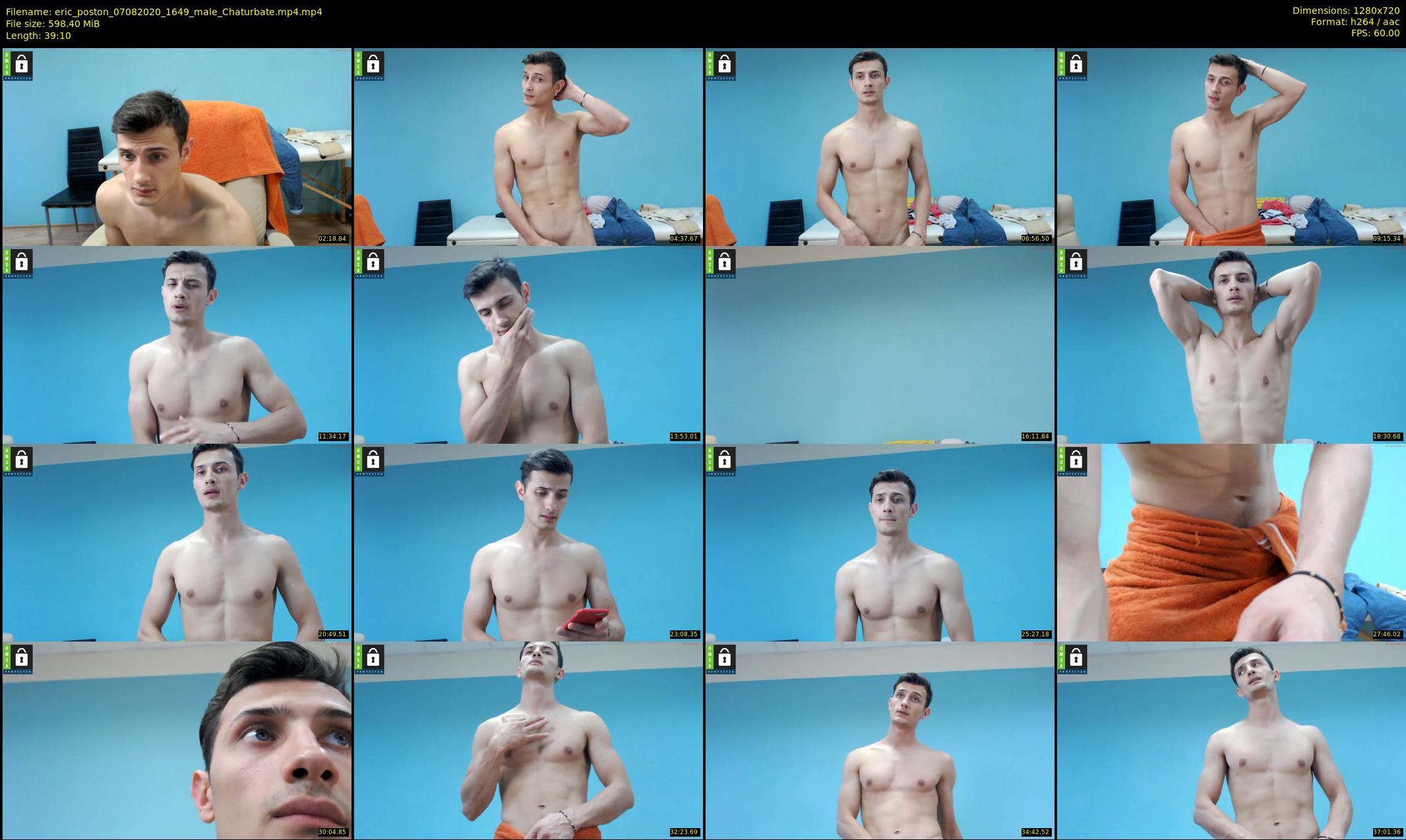 eric_poston — 40 minute Chaturbate male cam show recording, 720p, Aug 7, 2020