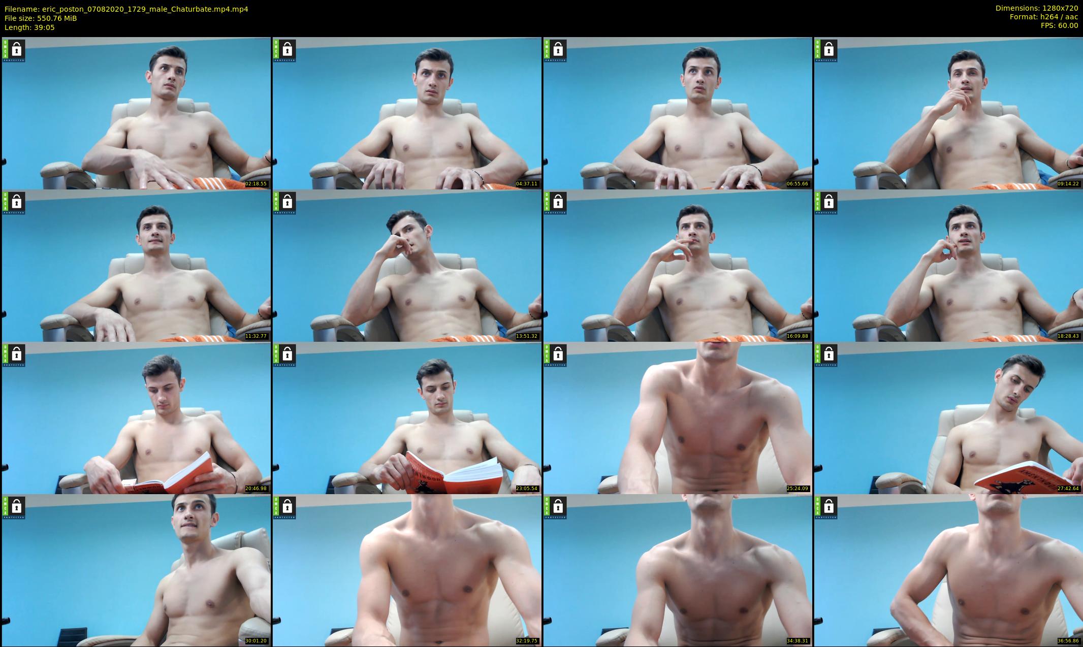 eric_poston — 40 minute Chaturbate male cam show recording, 720p, Aug 7, 2020