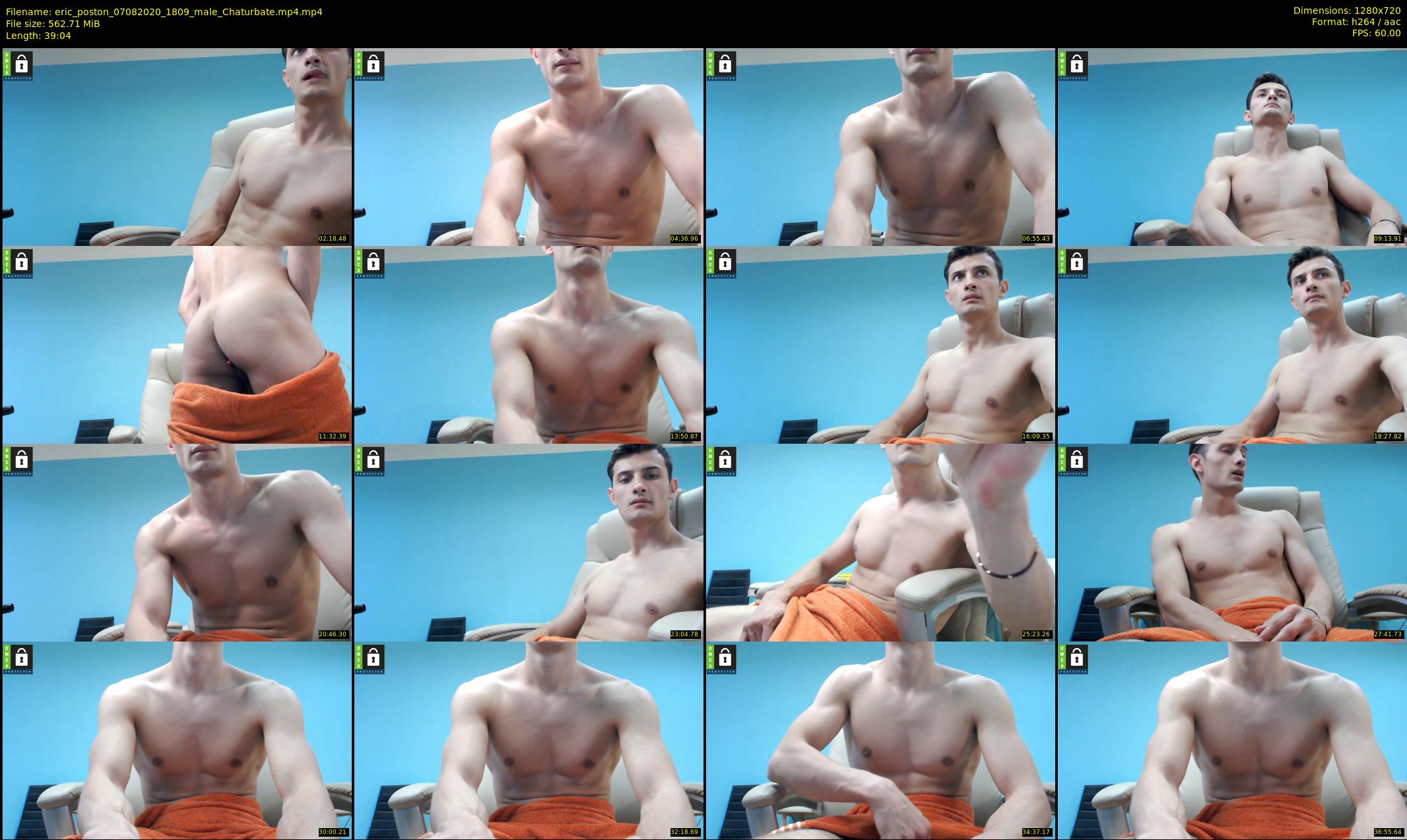 eric_poston — 40 minute Chaturbate male cam show recording, 720p, Aug 7, 2020