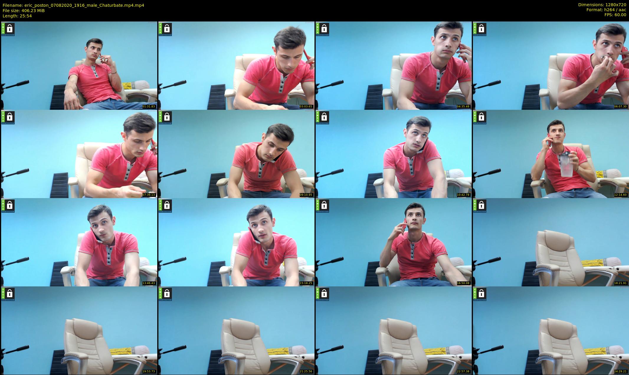 eric_poston — 26 minute Chaturbate male cam show recording, 720p, Aug 7, 2020