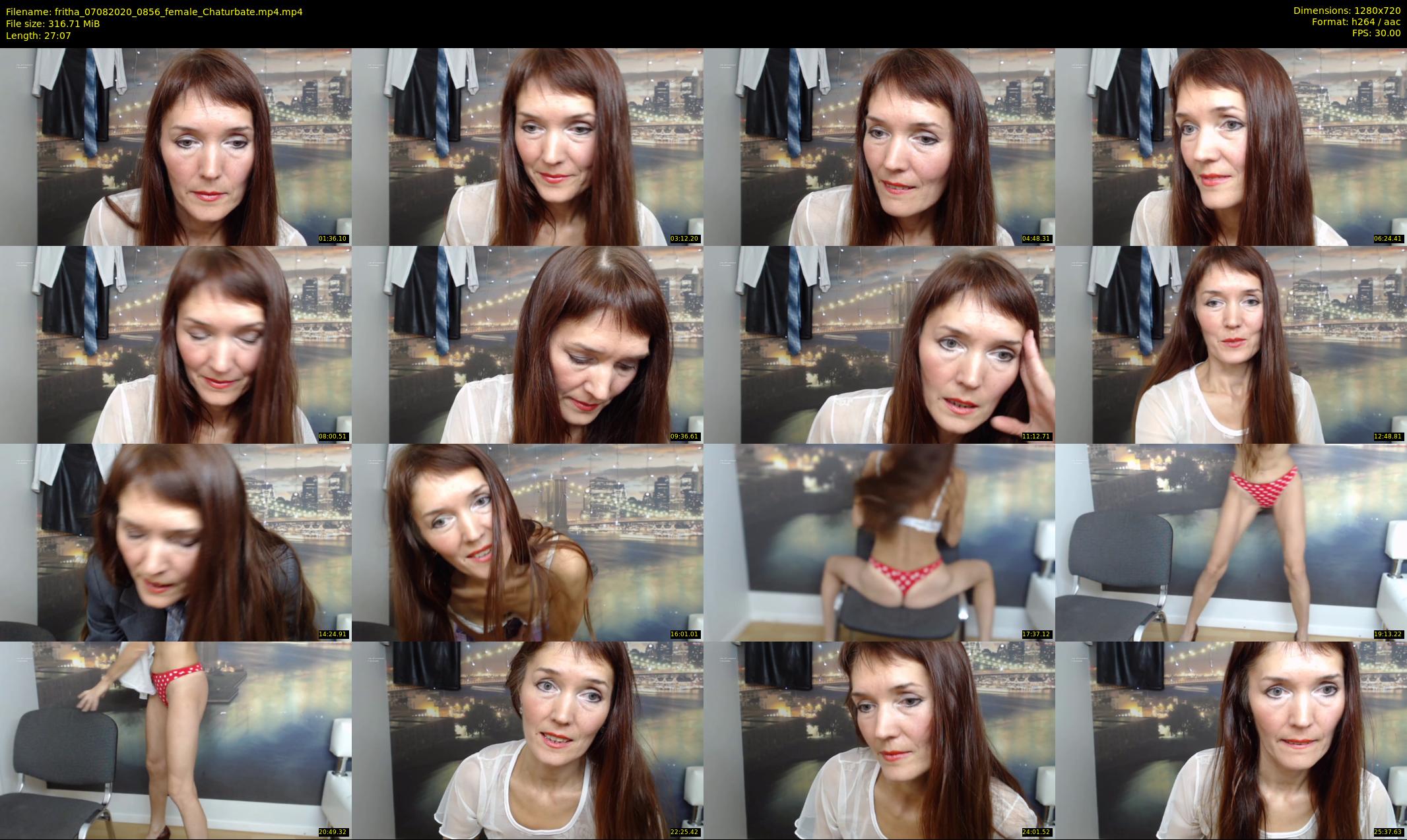 fritha — 28 minute Chaturbate female cam show recording, 720p, Aug 7, 2020