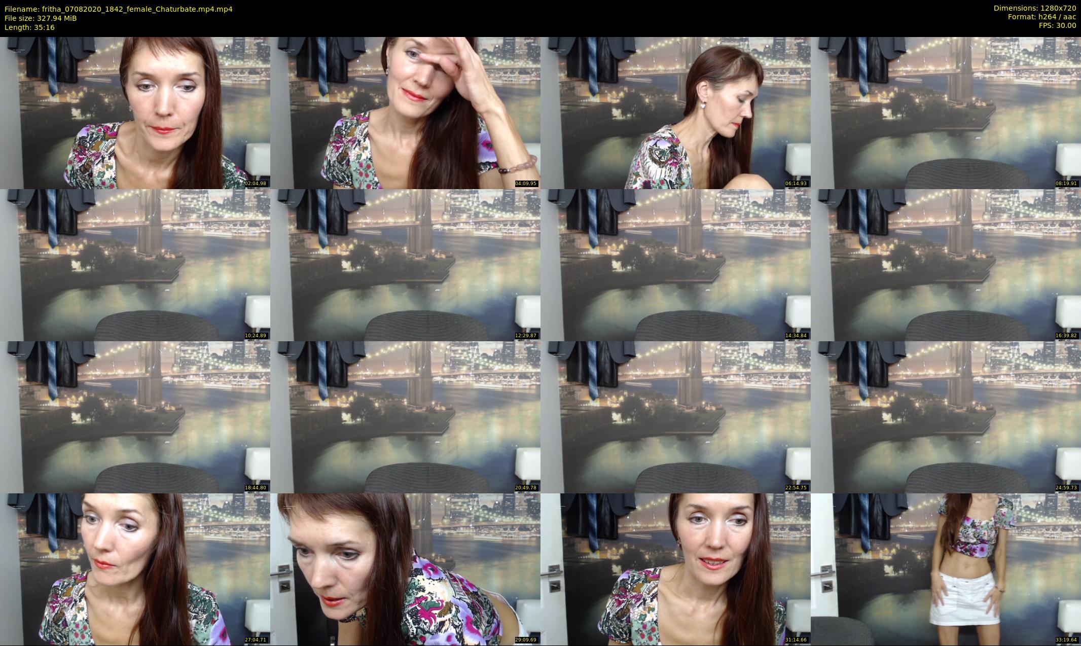 fritha — 36 minute Chaturbate female cam show recording, 720p, Aug 7, 2020
