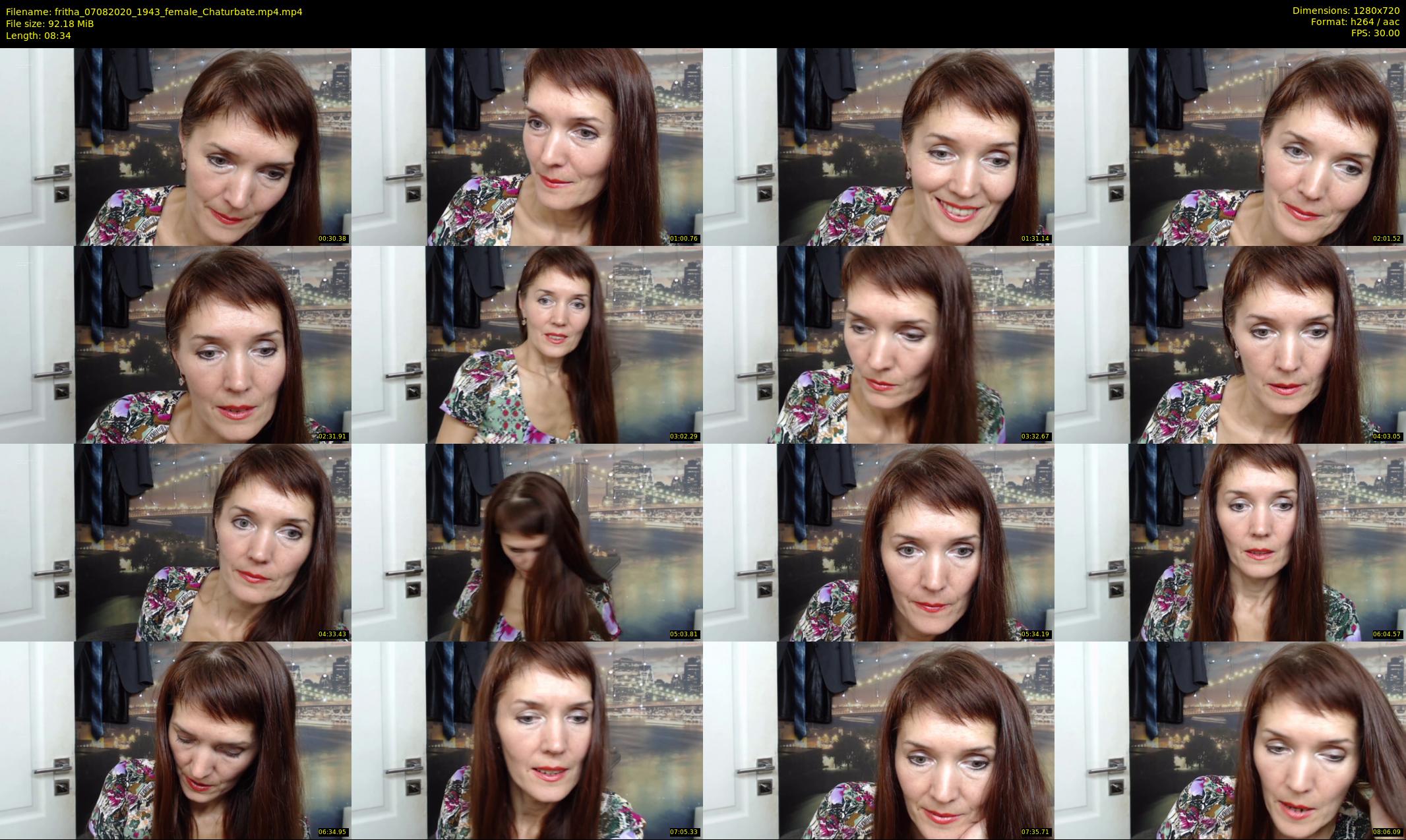 fritha — 9 minute Chaturbate female cam show recording, 720p, Aug 7, 2020