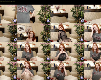 ginger_pie — 28 minute Chaturbate female cam show recording, 1080p, Aug 7, 2020