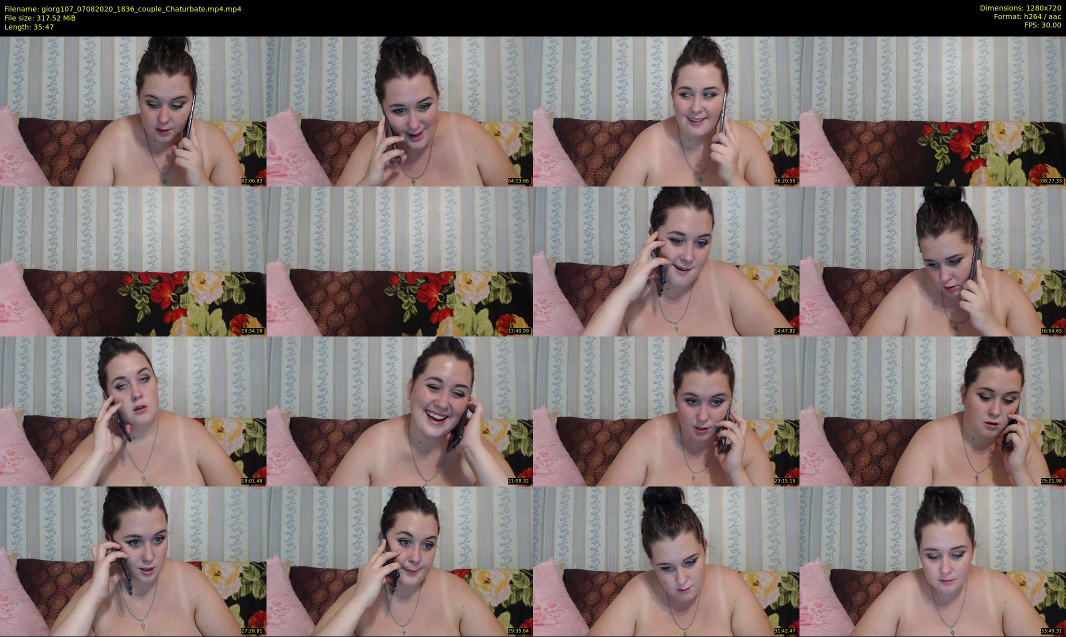 giorg107 — 36 minute Chaturbate couple cam show recording, 720p, Aug 7, 2020