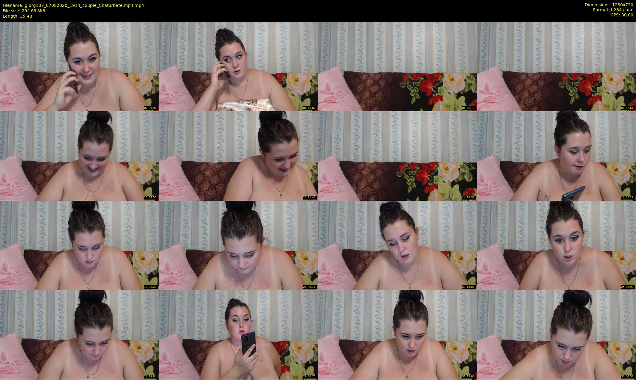 giorg107 — 36 minute Chaturbate couple cam show recording, 720p, Aug 7, 2020