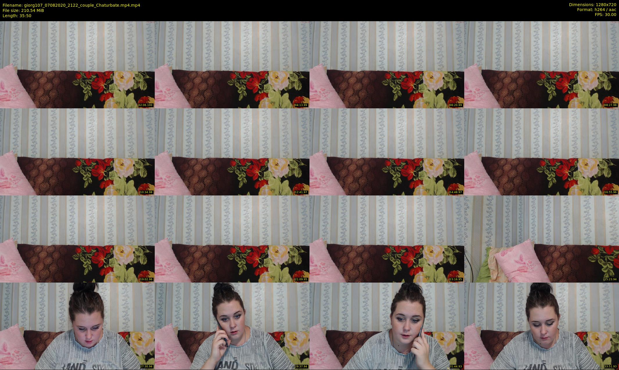 giorg107 — 36 minute Chaturbate couple cam show recording, 720p, Aug 7, 2020