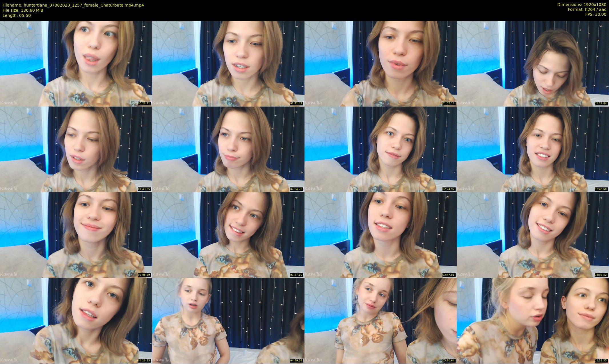 huntertiana — 6 minute Chaturbate female cam show recording, 1080p, Aug 7, 2020