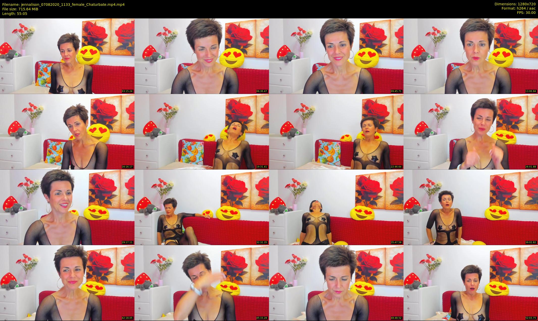 jennalison — 56 minute Chaturbate female cam show recording, 720p, Aug 7, 2020