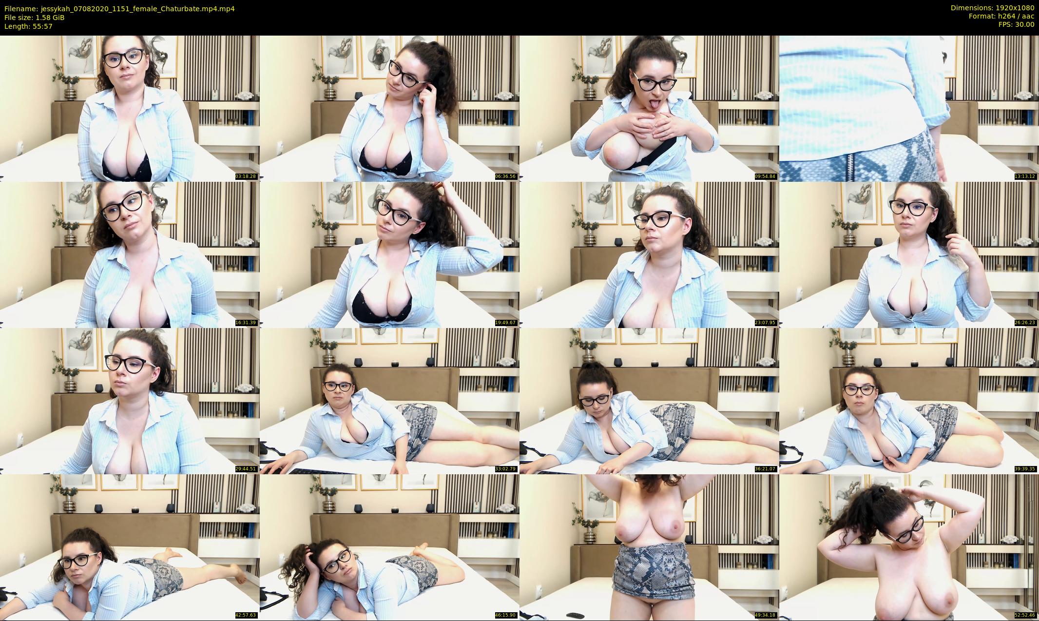 jessykah — 56 minute Chaturbate female cam show recording, 1080p, Aug 7, 2020