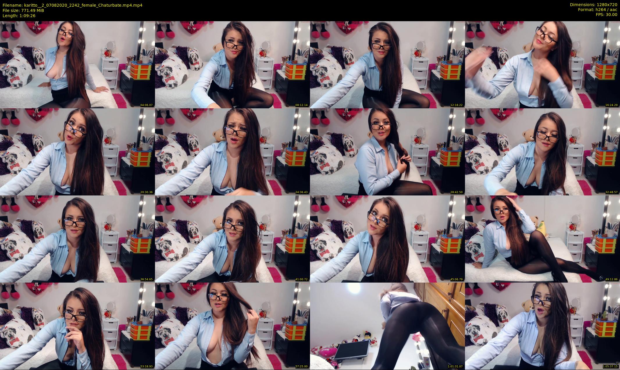 karitto__2 — 70 minute Chaturbate female cam show recording, 720p, Aug 7, 2020
