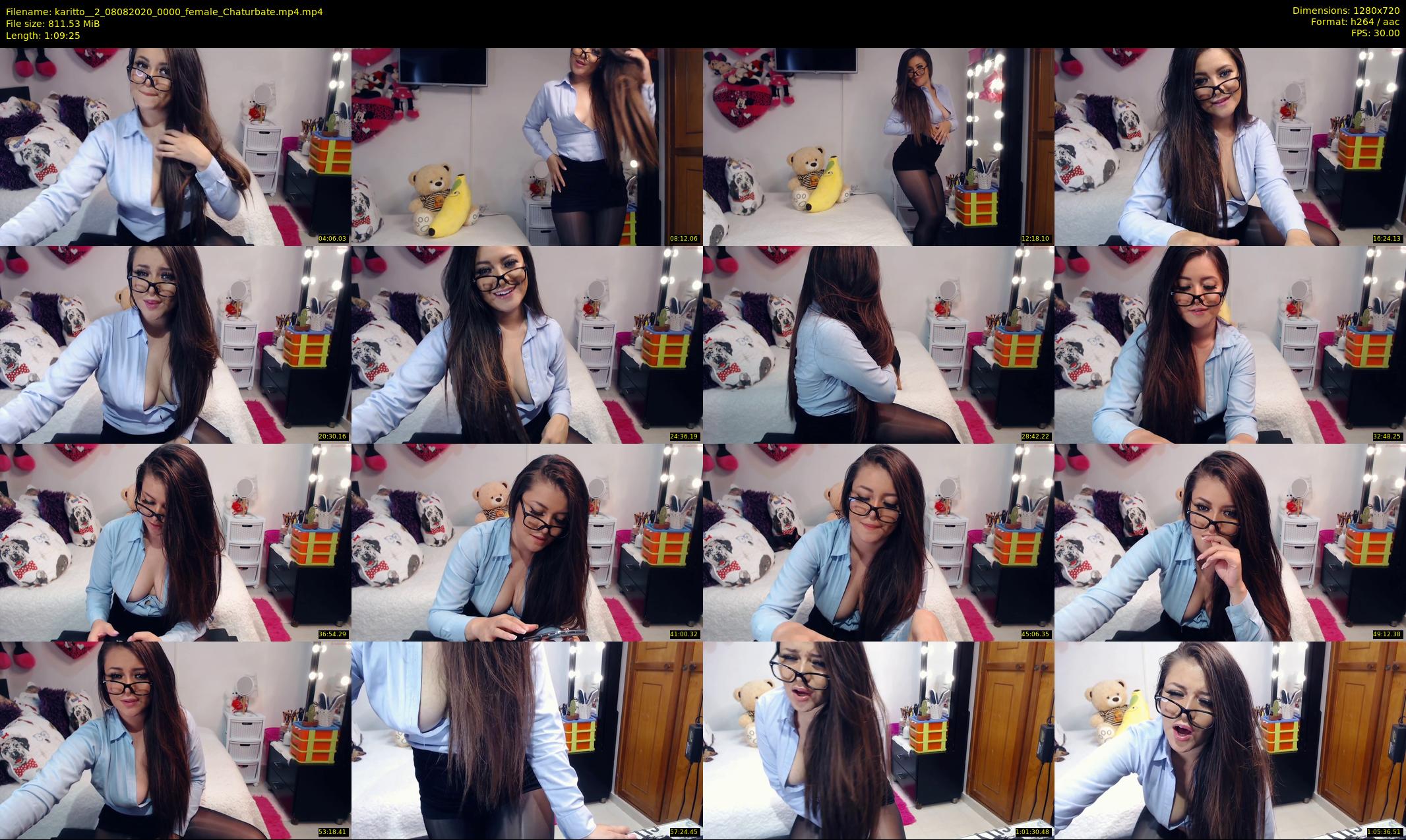 karitto__2 — 70 minute Chaturbate female cam show recording, 720p, Aug 8, 2020