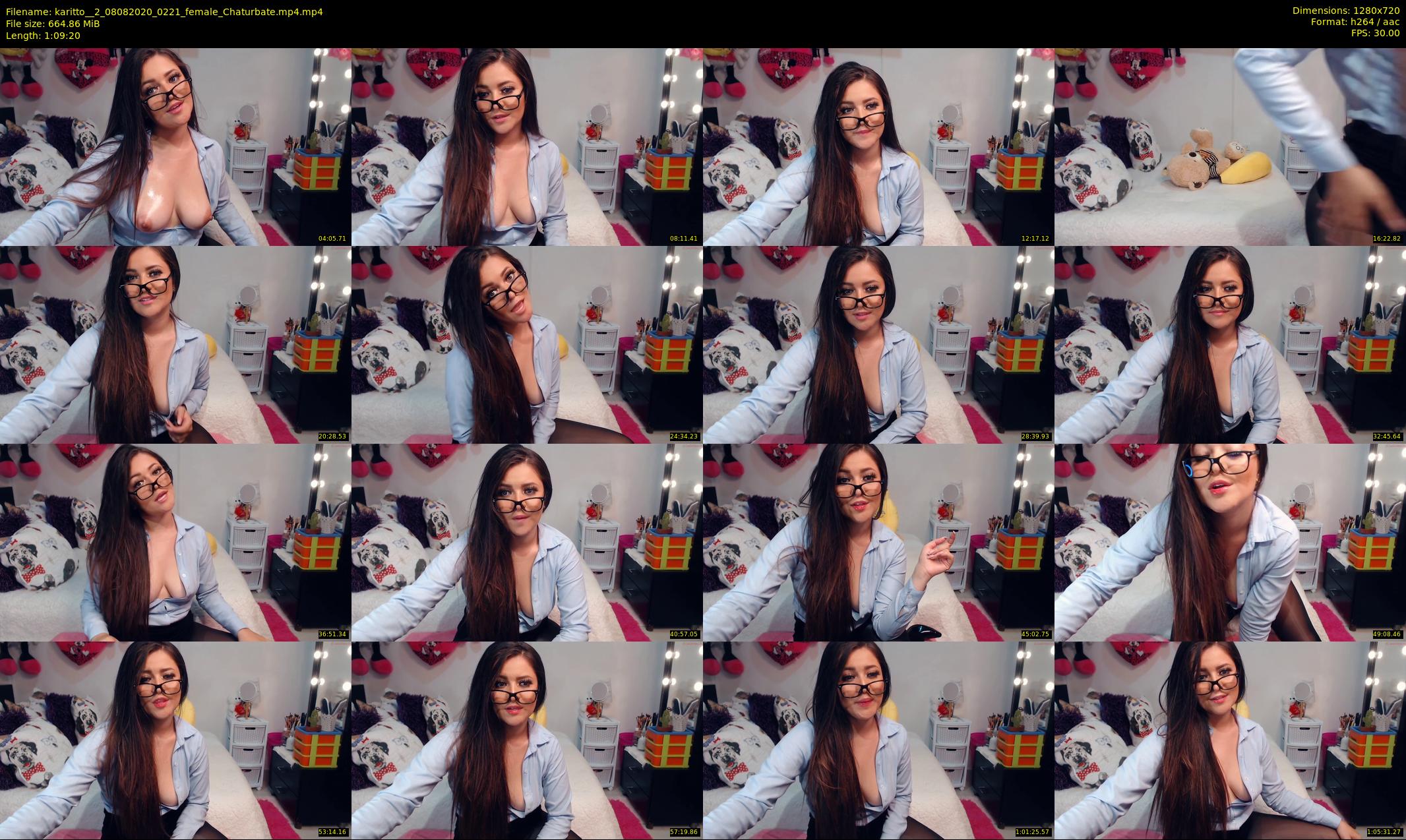 karitto__2 — 70 minute Chaturbate female cam show recording, 720p, Aug 8, 2020