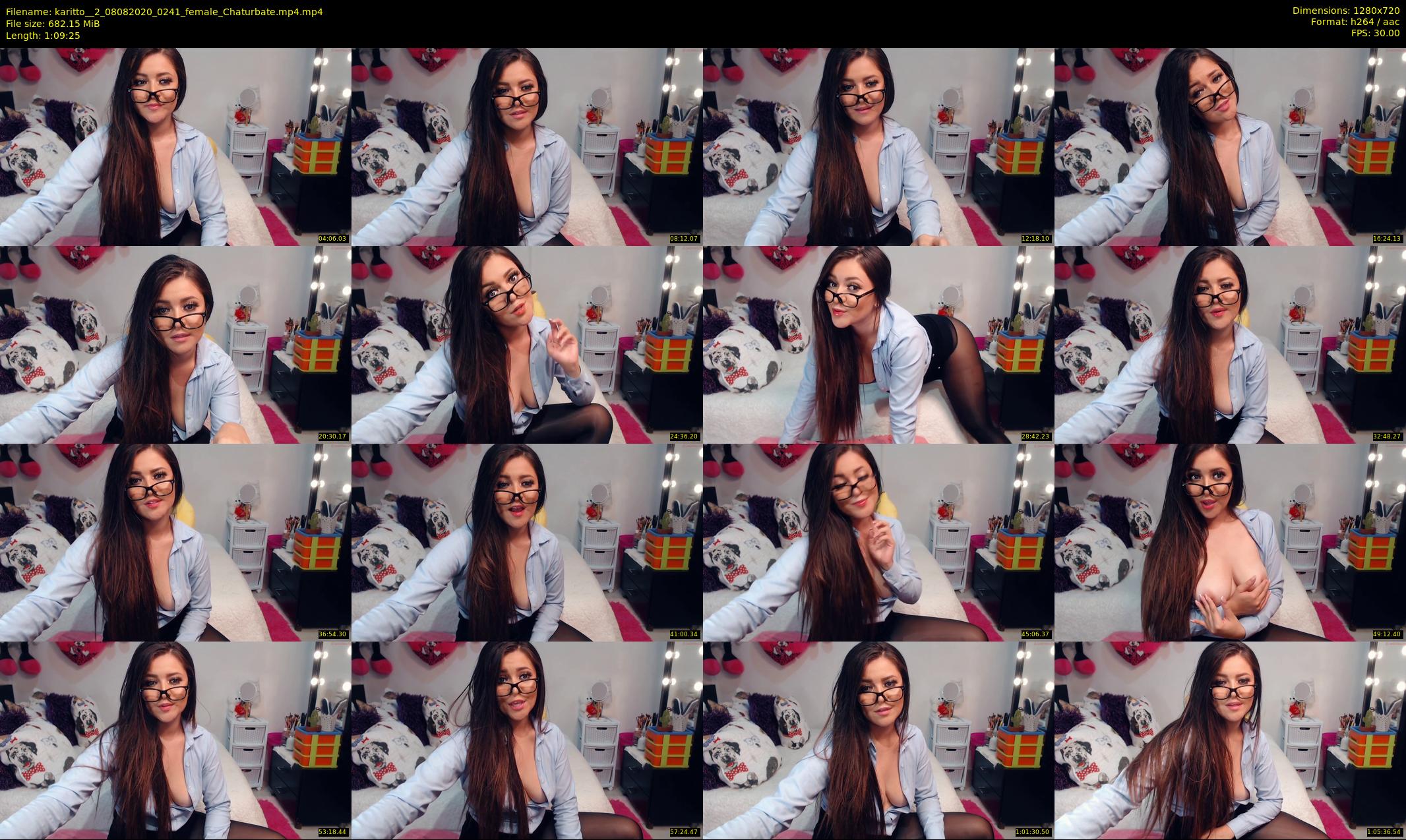 karitto__2 — 70 minute Chaturbate female cam show recording, 720p, Aug 8, 2020