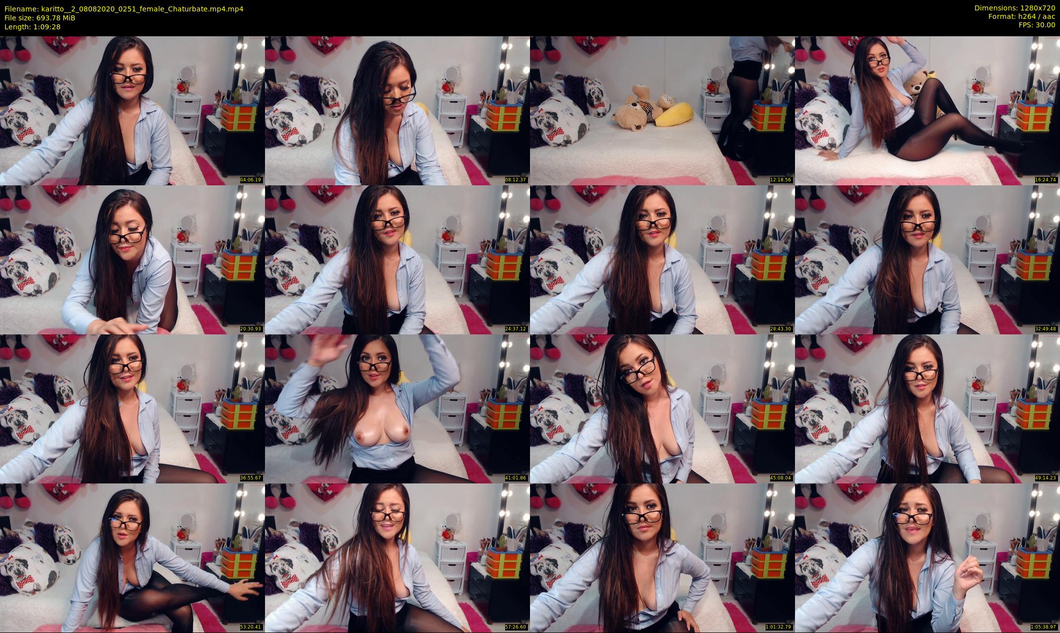 karitto__2 — 70 minute Chaturbate female cam show recording, 720p, Aug 8, 2020