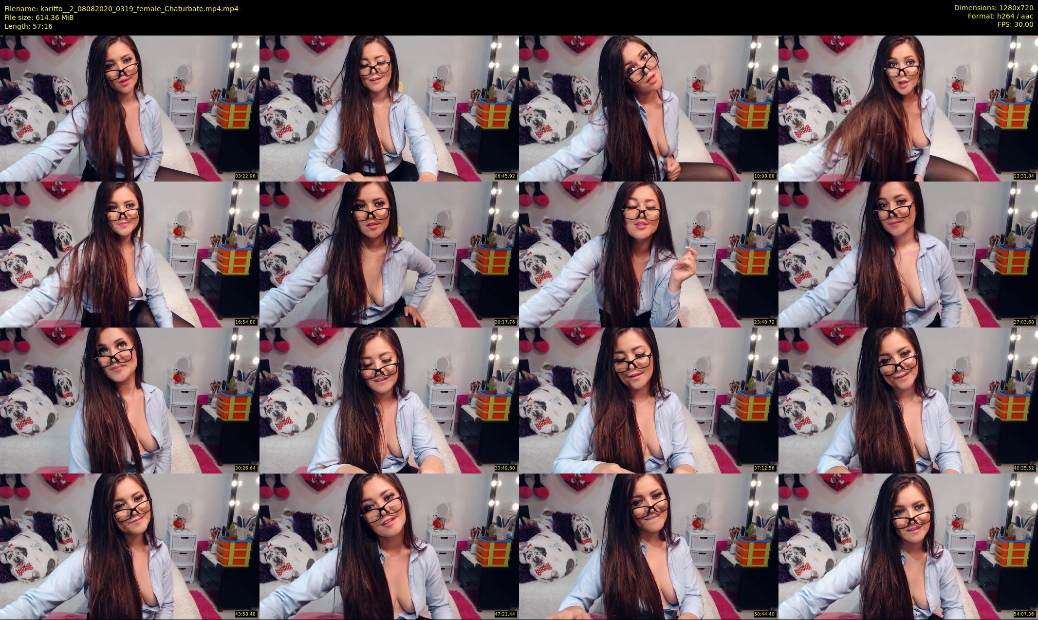karitto__2 — 58 minute Chaturbate female cam show recording, 720p, Aug 8, 2020