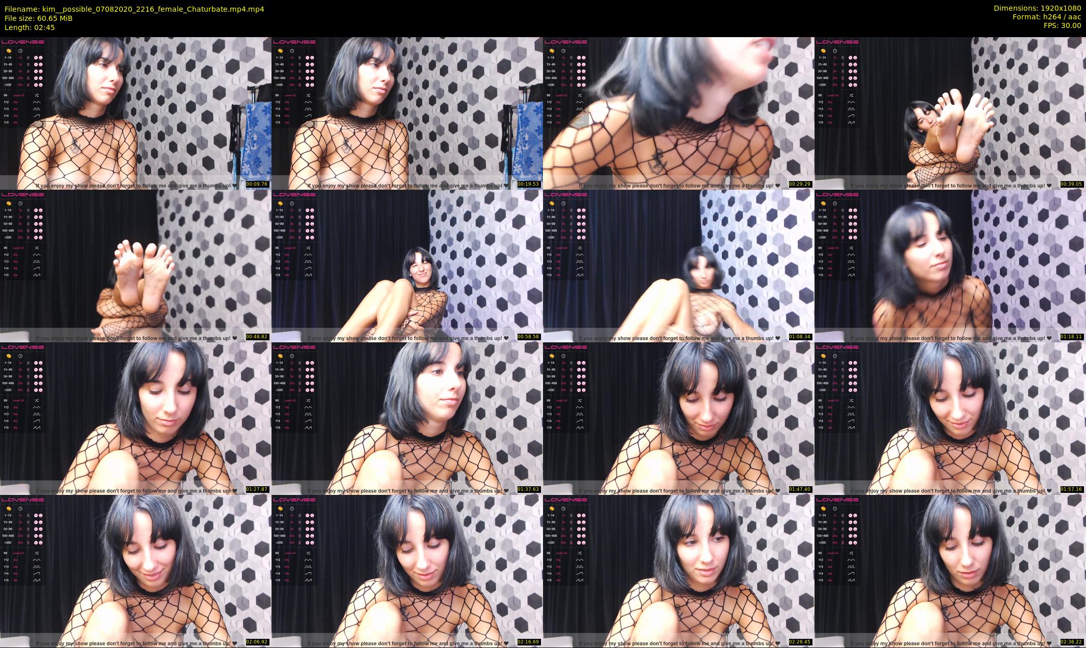 kim__possible — 3 minute Chaturbate female cam show recording, 1080p, Aug 7, 2020