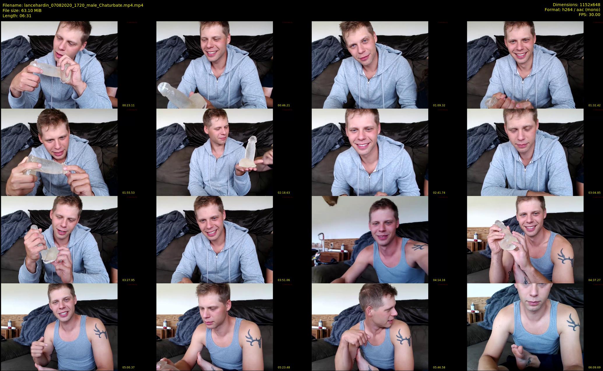 lancehardin — 7 minute Chaturbate male cam show recording, 480p, Aug 7, 2020