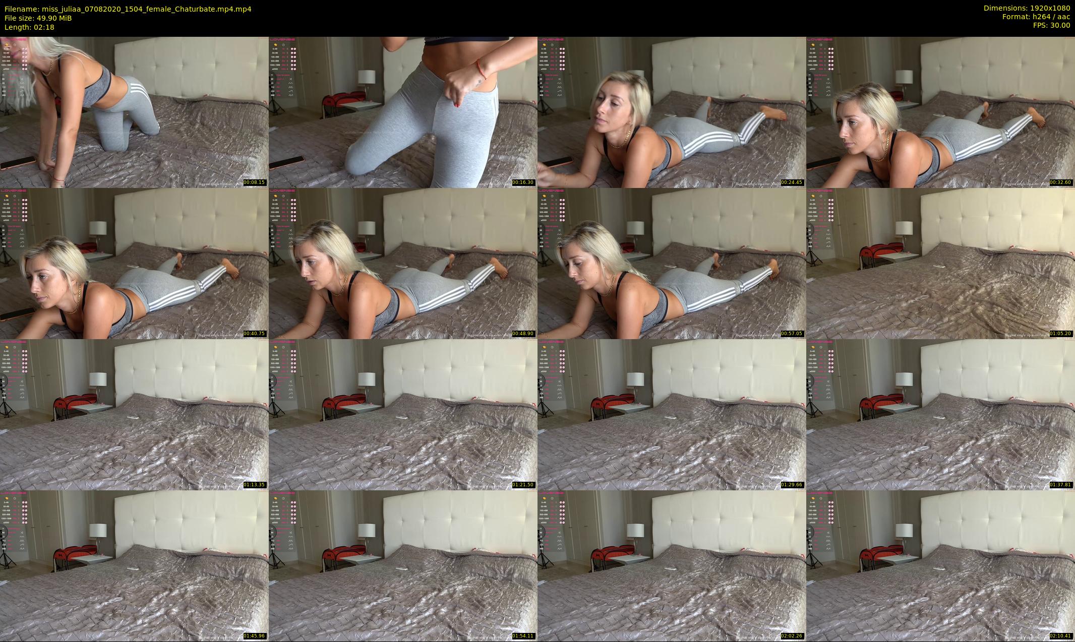 miss_juliaa — 3 minute Chaturbate female cam show recording, 1080p, Aug 7, 2020