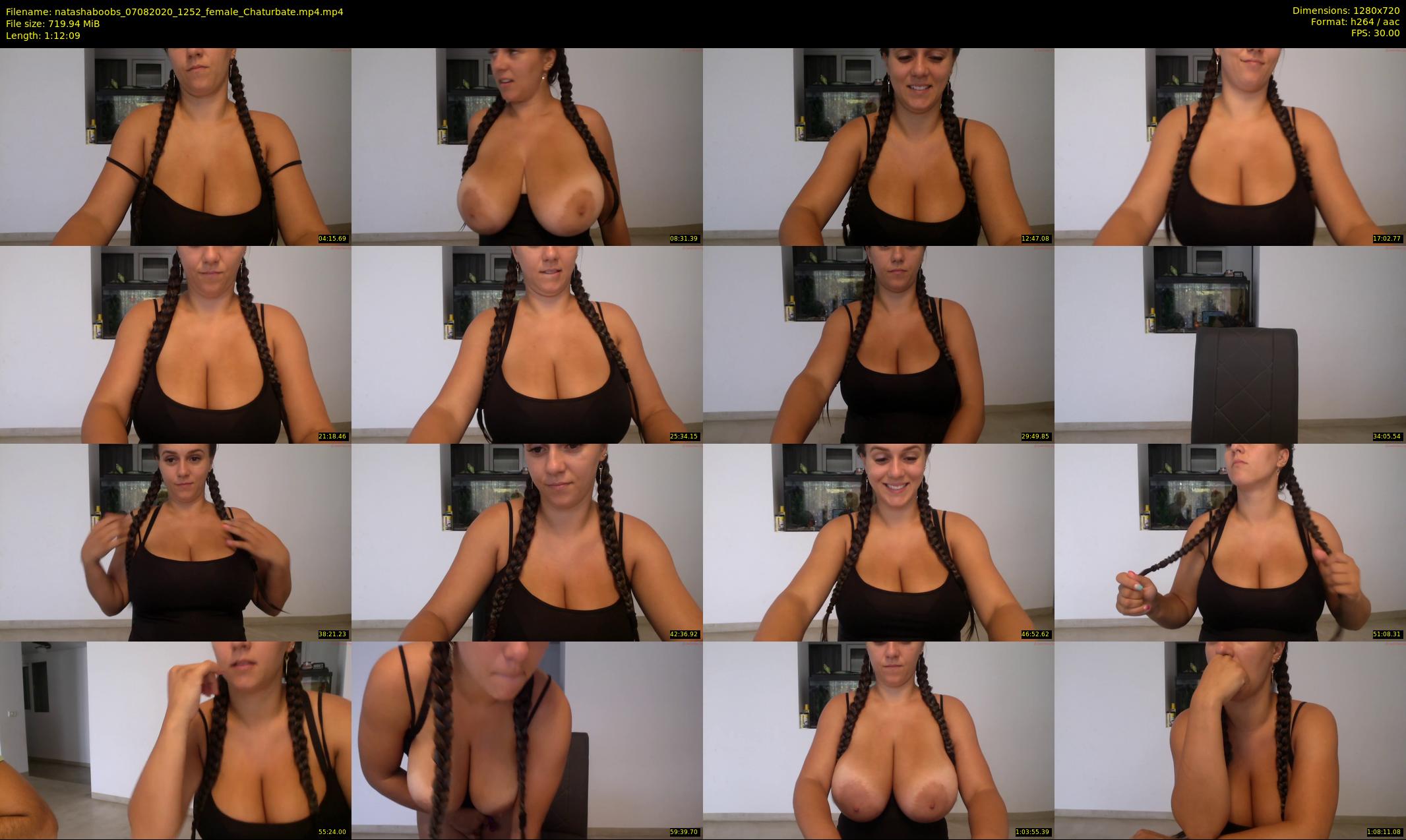 natashaboobs — 73 minute Chaturbate female cam show recording, 720p, Aug 7, 2020