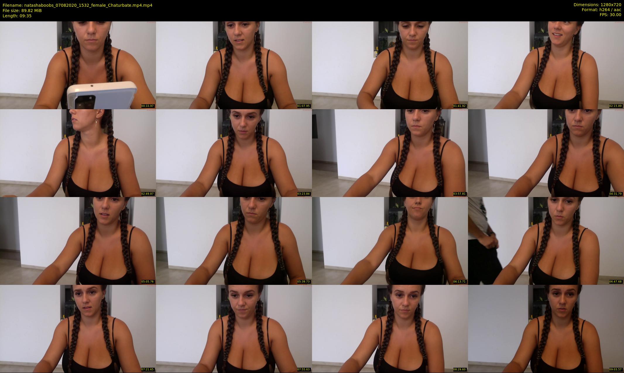 natashaboobs — 10 minute Chaturbate female cam show recording, 720p, Aug 7, 2020