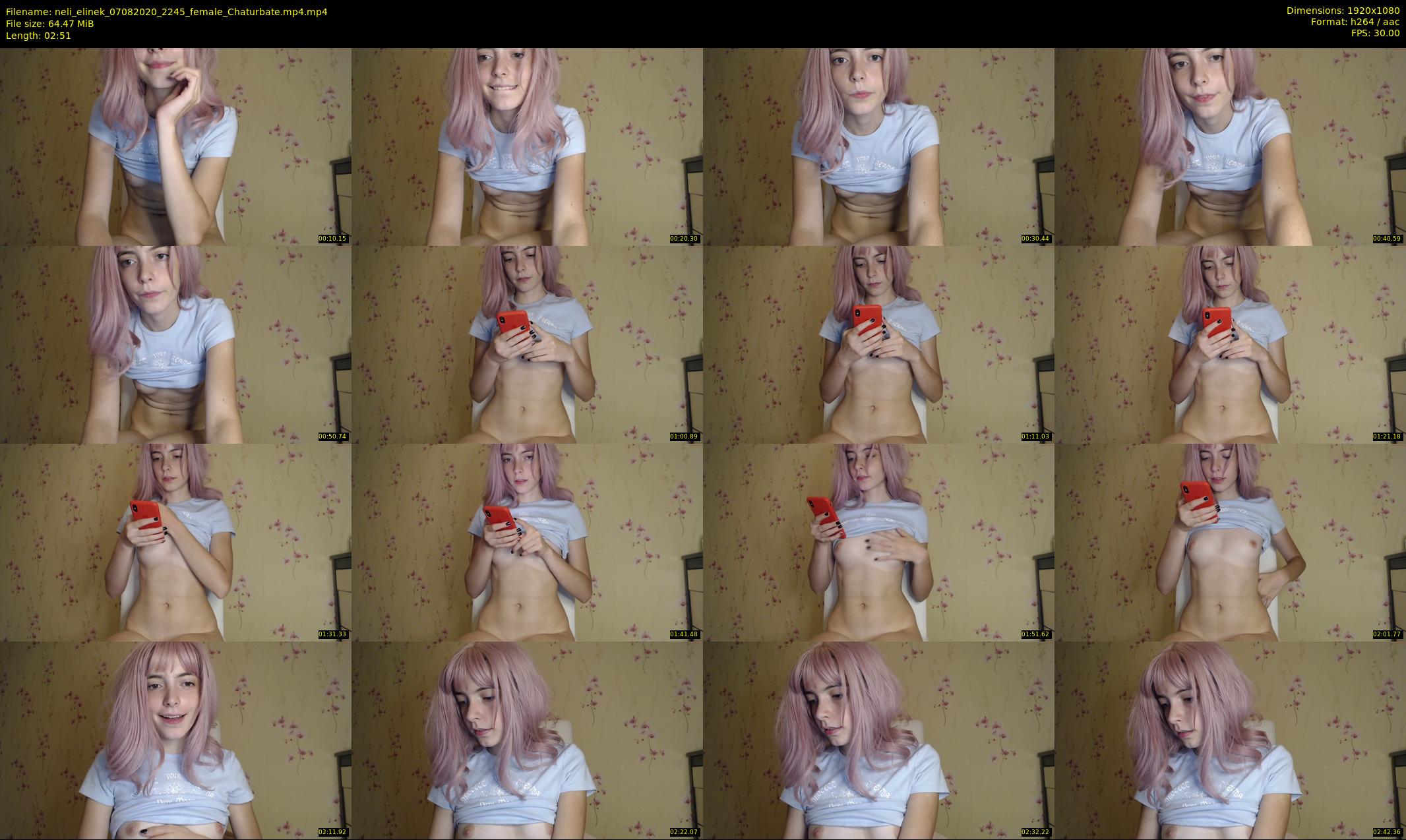 neli_elinek — 3 minute Chaturbate female cam show recording, 1080p, Aug 7, 2020