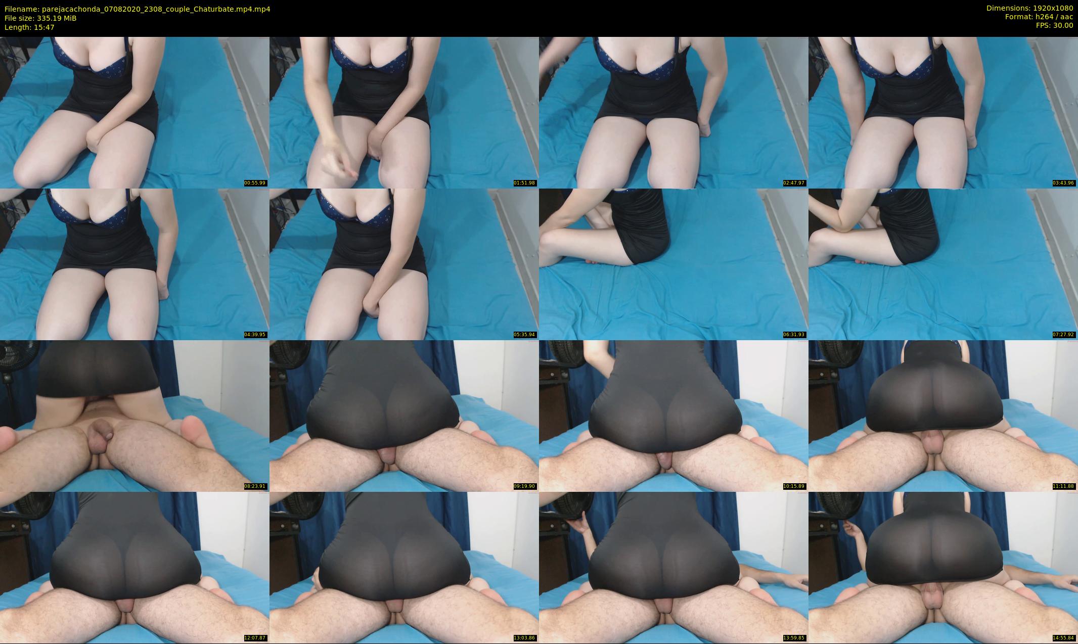 parejacachonda — 16 minute Chaturbate couple cam show recording, 1080p, Aug 7, 2020