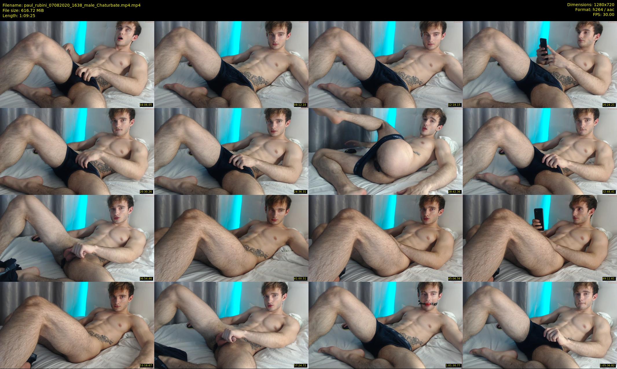 paul_rubini — 70 minute Chaturbate male cam show recording, 720p, Aug 7, 2020