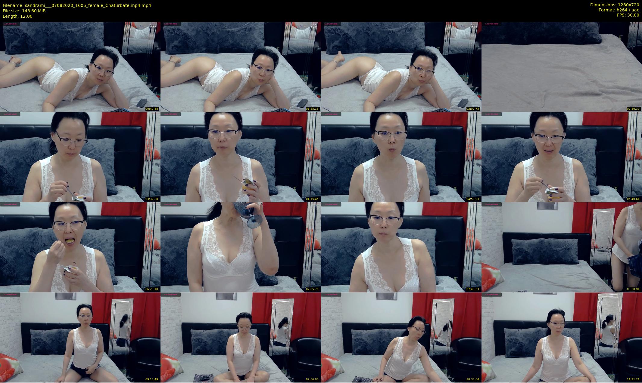 sandrami__ — 12 minute Chaturbate female cam show recording, 720p, Aug 7, 2020
