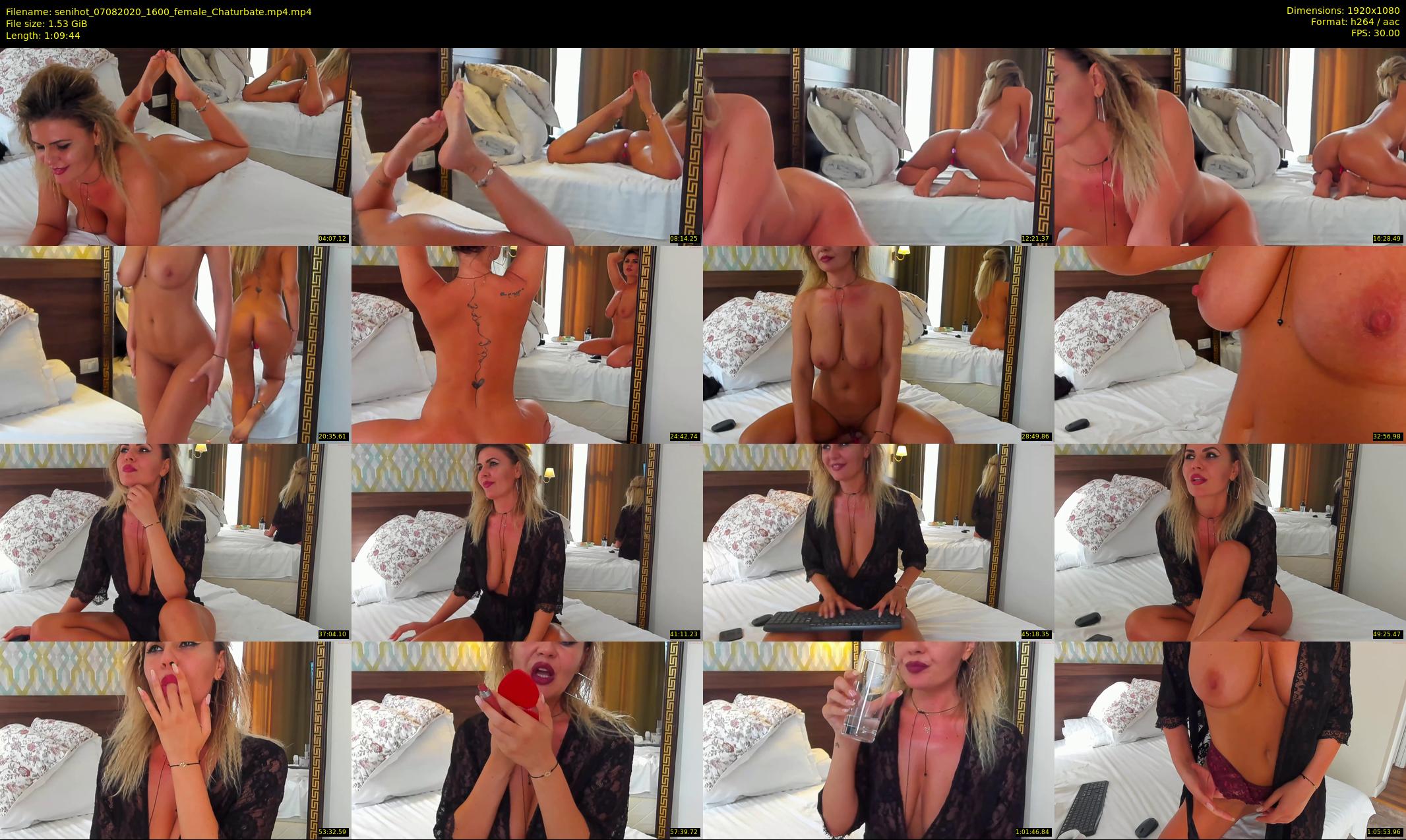 senihot — 70 minute Chaturbate female cam show recording, 1080p, Aug 7, 2020