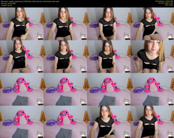 sophia_alejandra — 3 minute Chaturbate female cam show recording, 720p, Aug 7, 2020