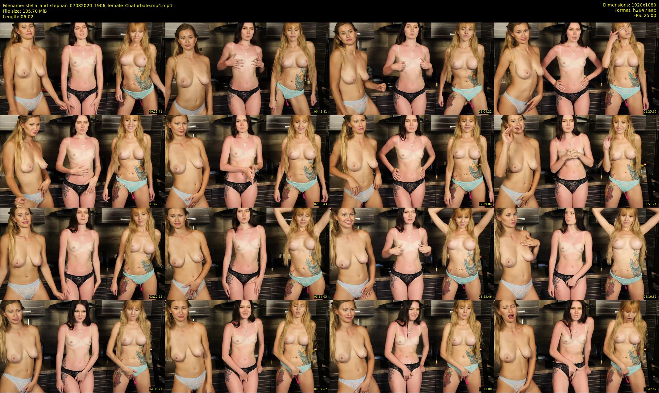 stella_and_stephan — 7 minute Chaturbate couple cam show recording, 1080p, Aug 7, 2020
