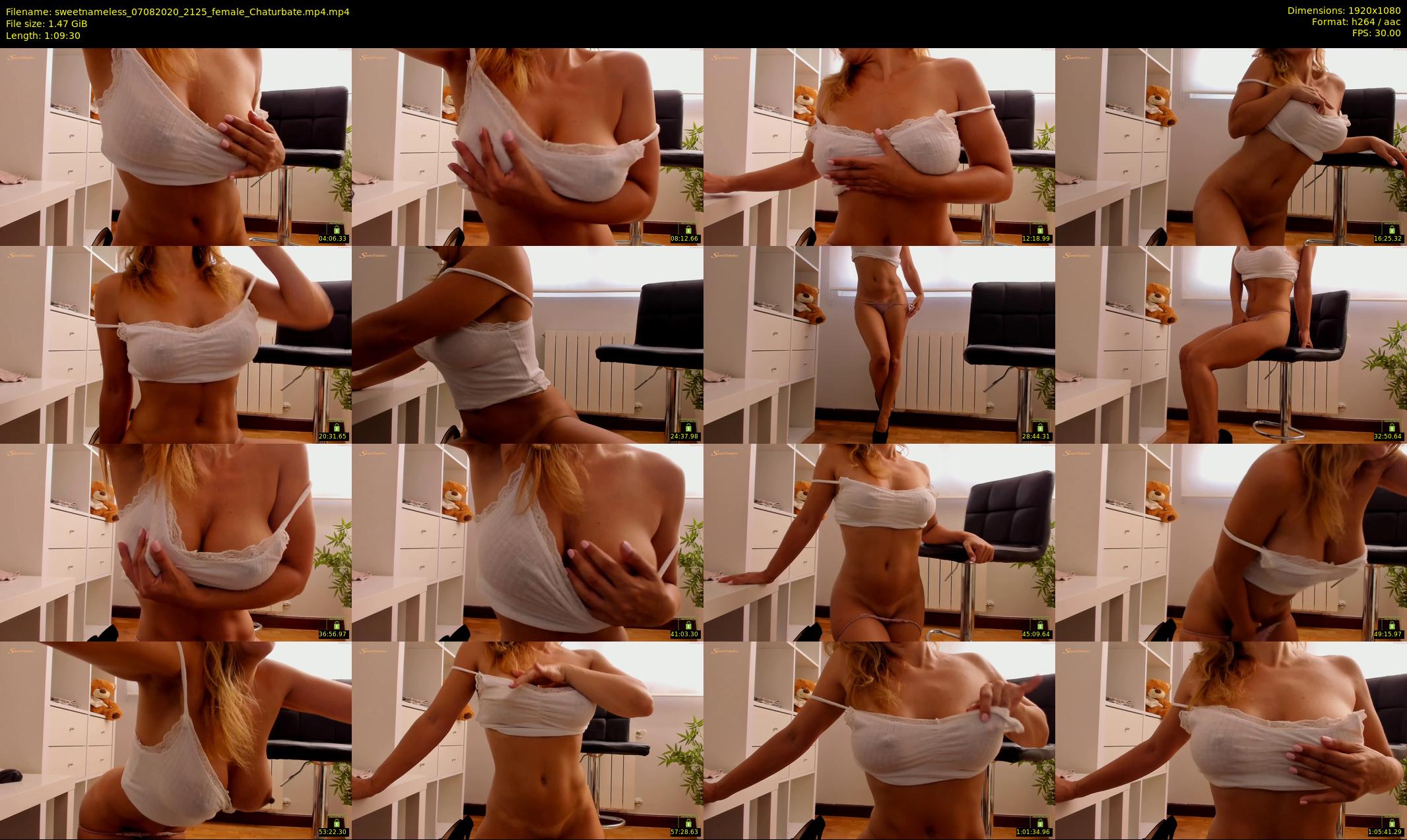 sweetnameless — 70 minute Chaturbate couple cam show recording, 1080p, Aug 7, 2020