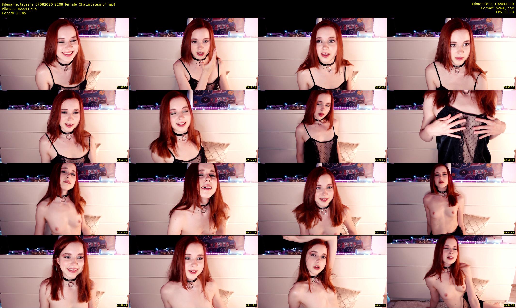 tayasha — 29 minute Chaturbate female cam show recording, 1080p, Aug 7, 2020