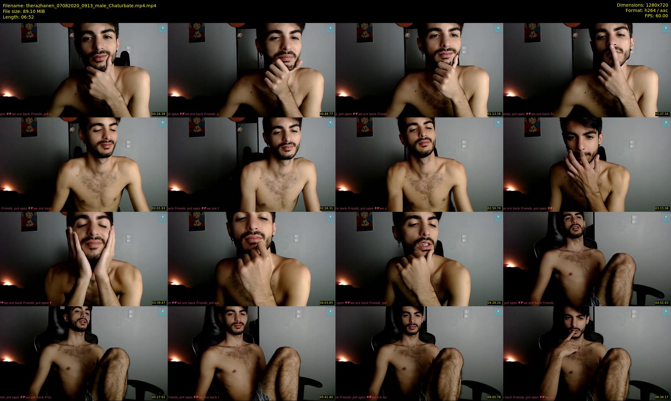 therazhanen — 7 minute Chaturbate couple cam show recording, 720p, Aug 7, 2020