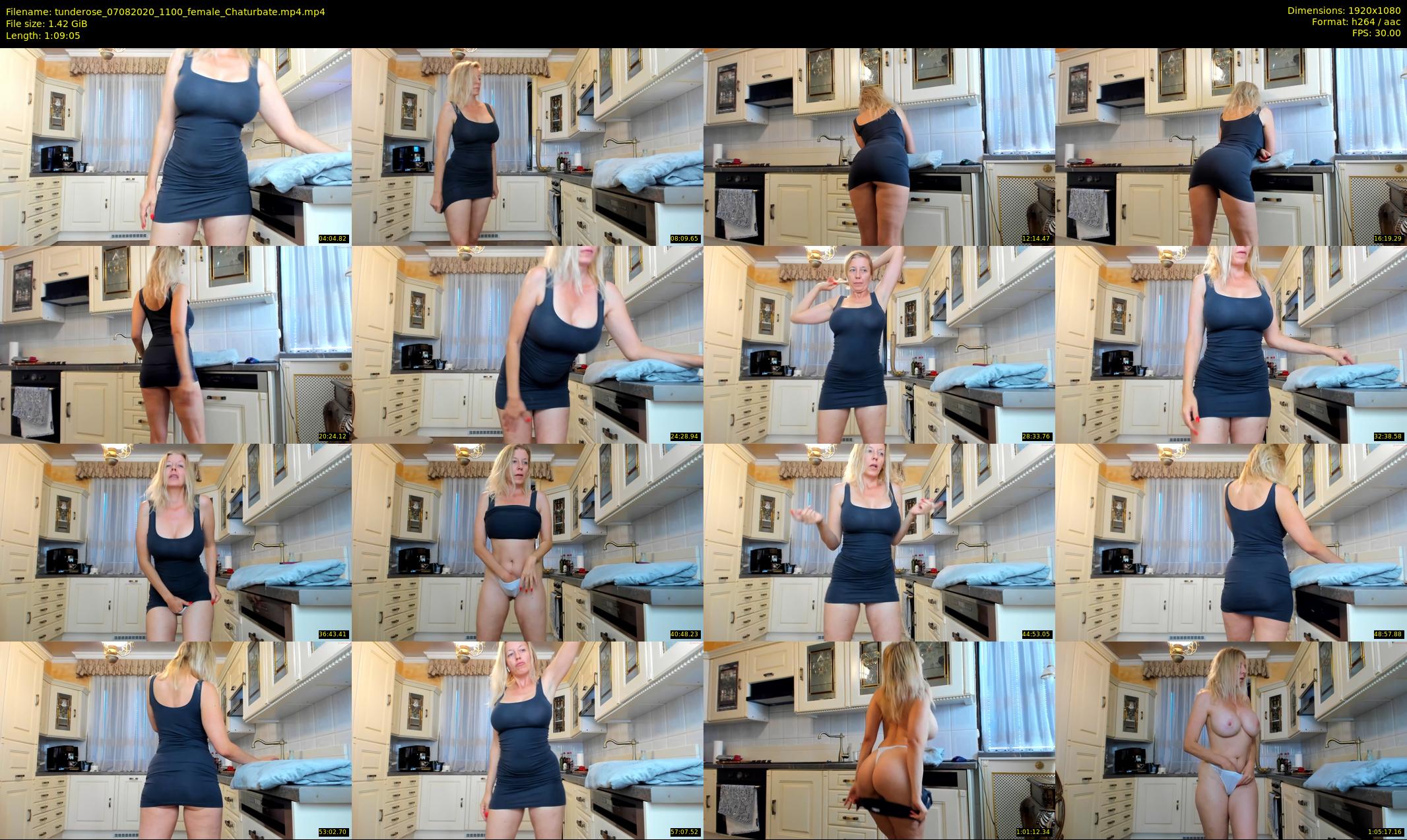 tunderose — 70 minute Chaturbate female cam show recording, 1080p, Aug 7, 2020