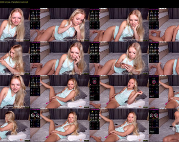 urblonde001 — 46 minute Chaturbate female cam show recording, 1080p, Aug 7, 2020