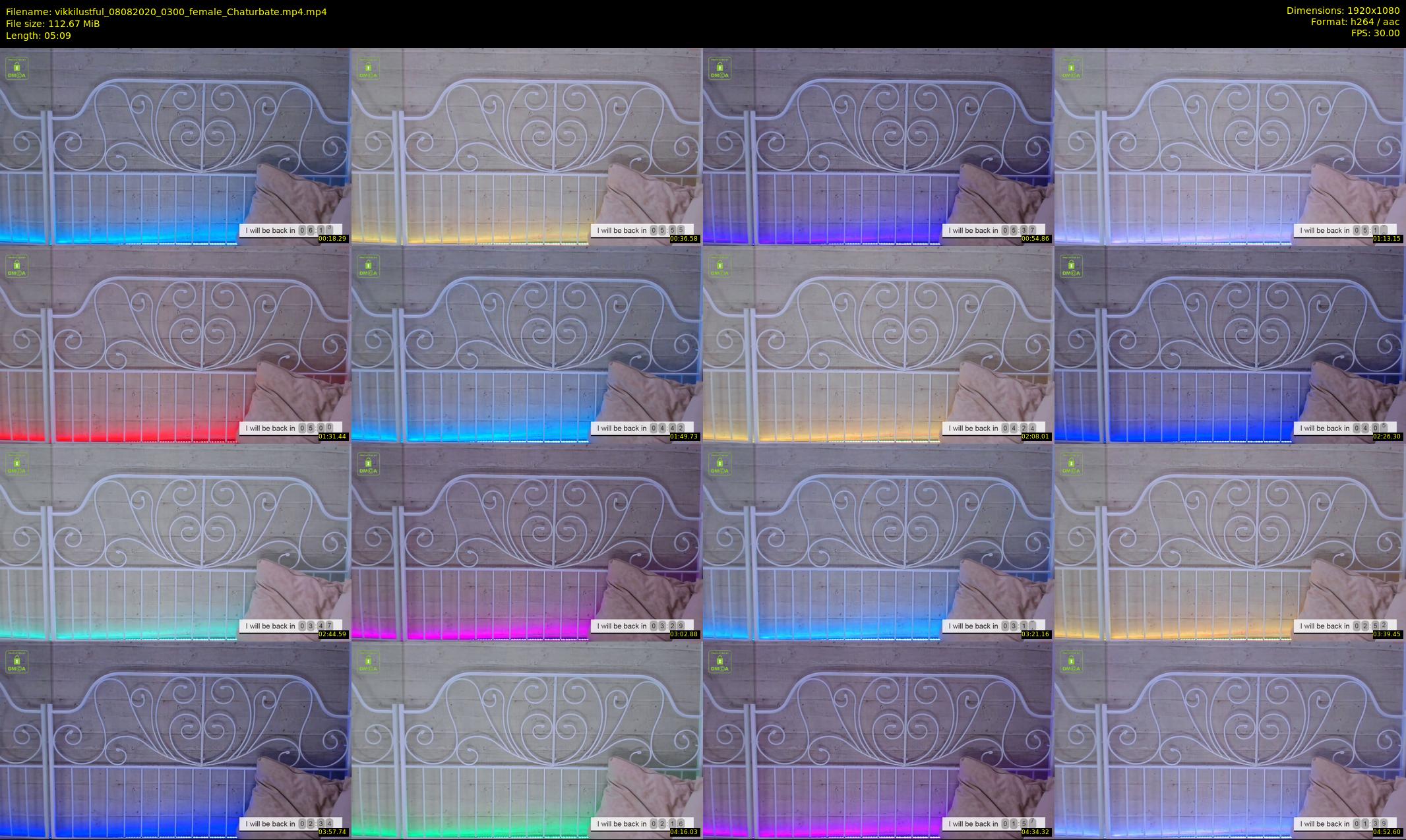 vikkilustful — 6 minute Chaturbate female cam show recording, 1080p, Aug 8, 2020