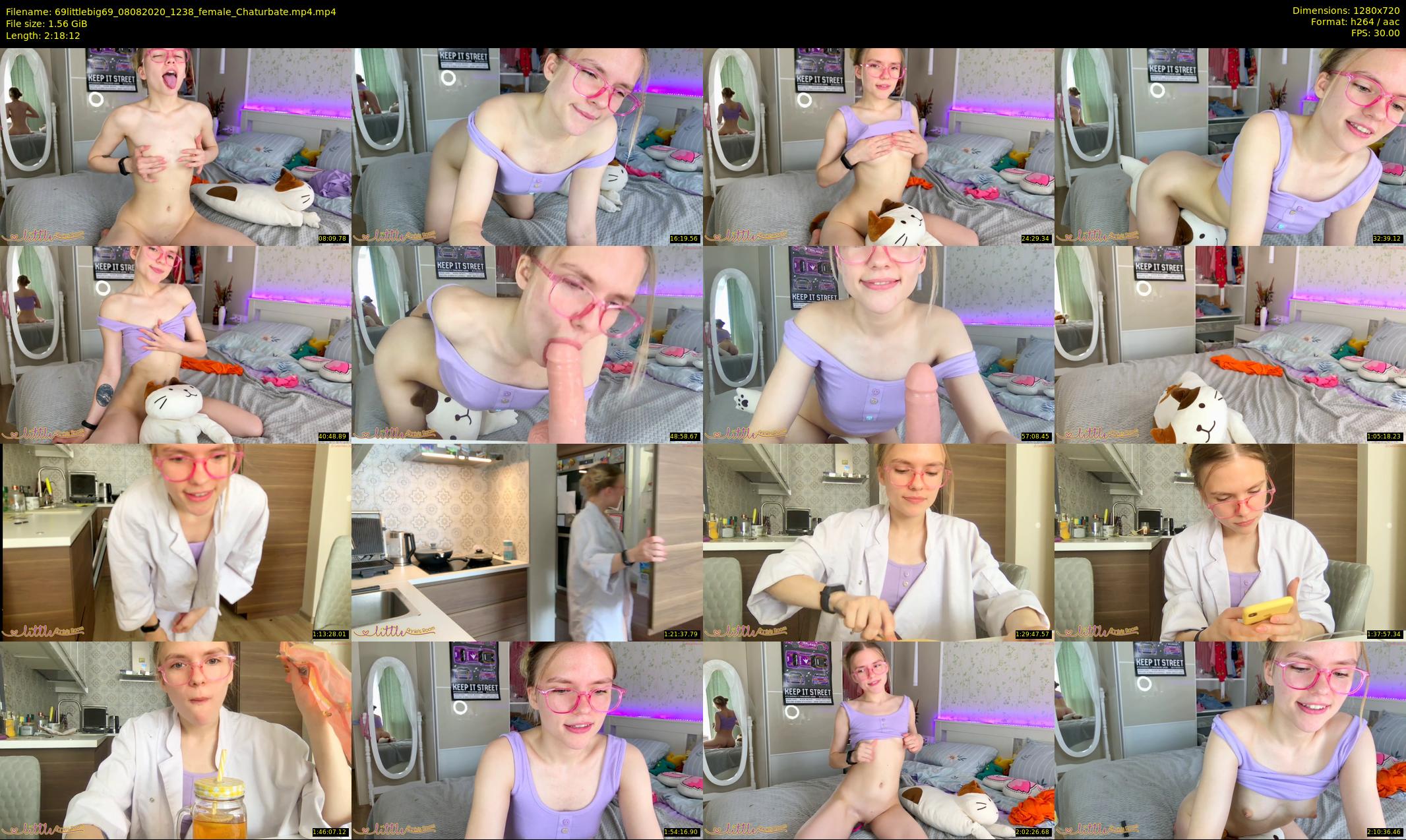 69littlebig69 — 139 minute Chaturbate couple cam show recording, 720p, Aug 8, 2020