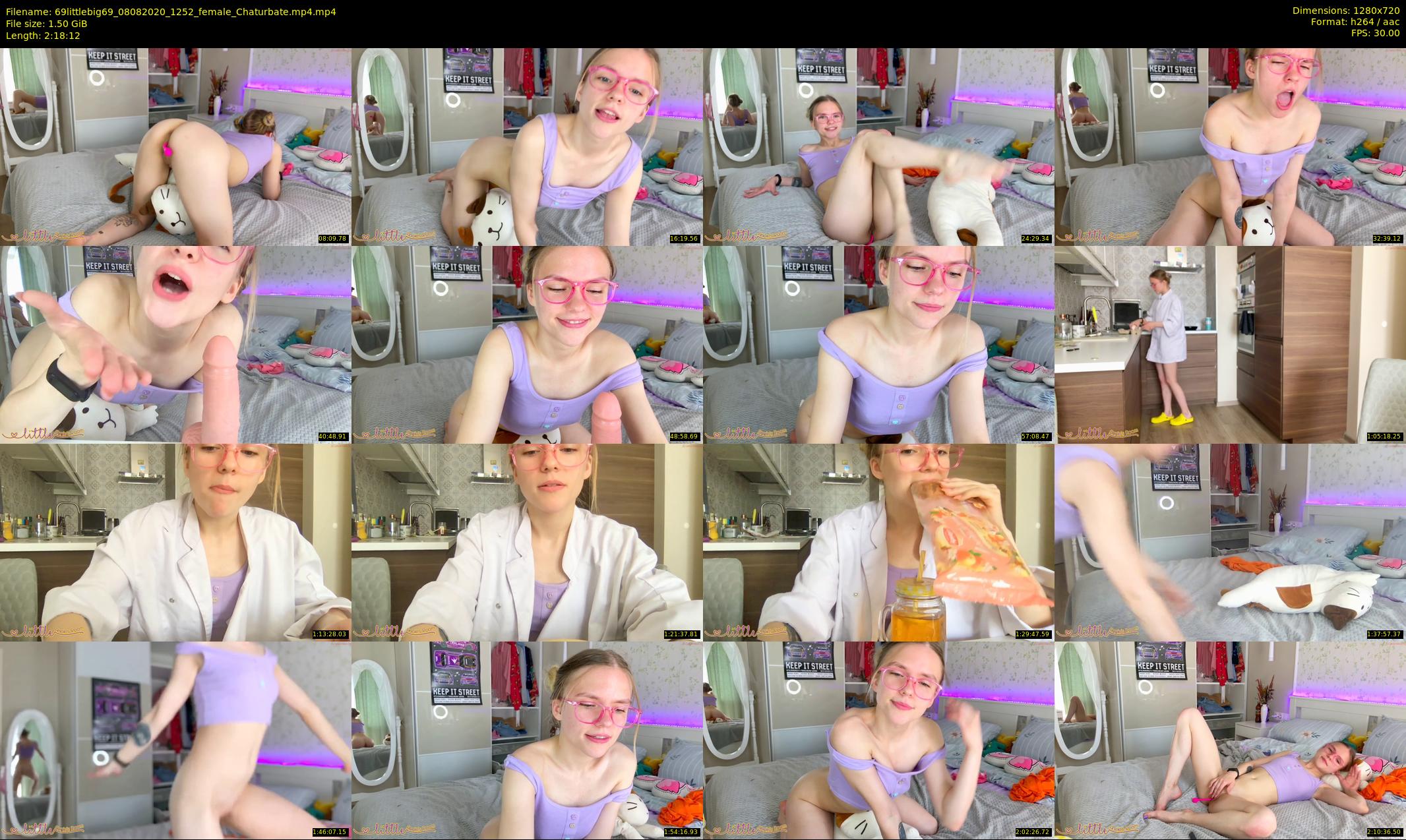 69littlebig69 — 139 minute Chaturbate couple cam show recording, 720p, Aug 8, 2020